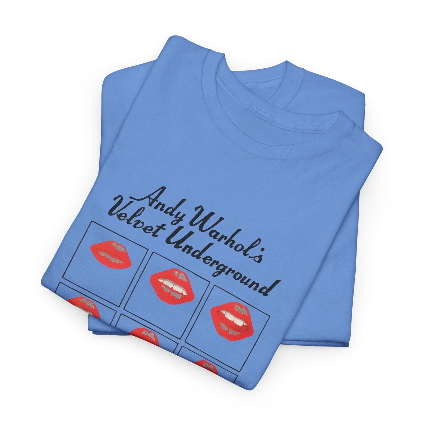 andy warhol's velvet underground featuring nico lips tshirt