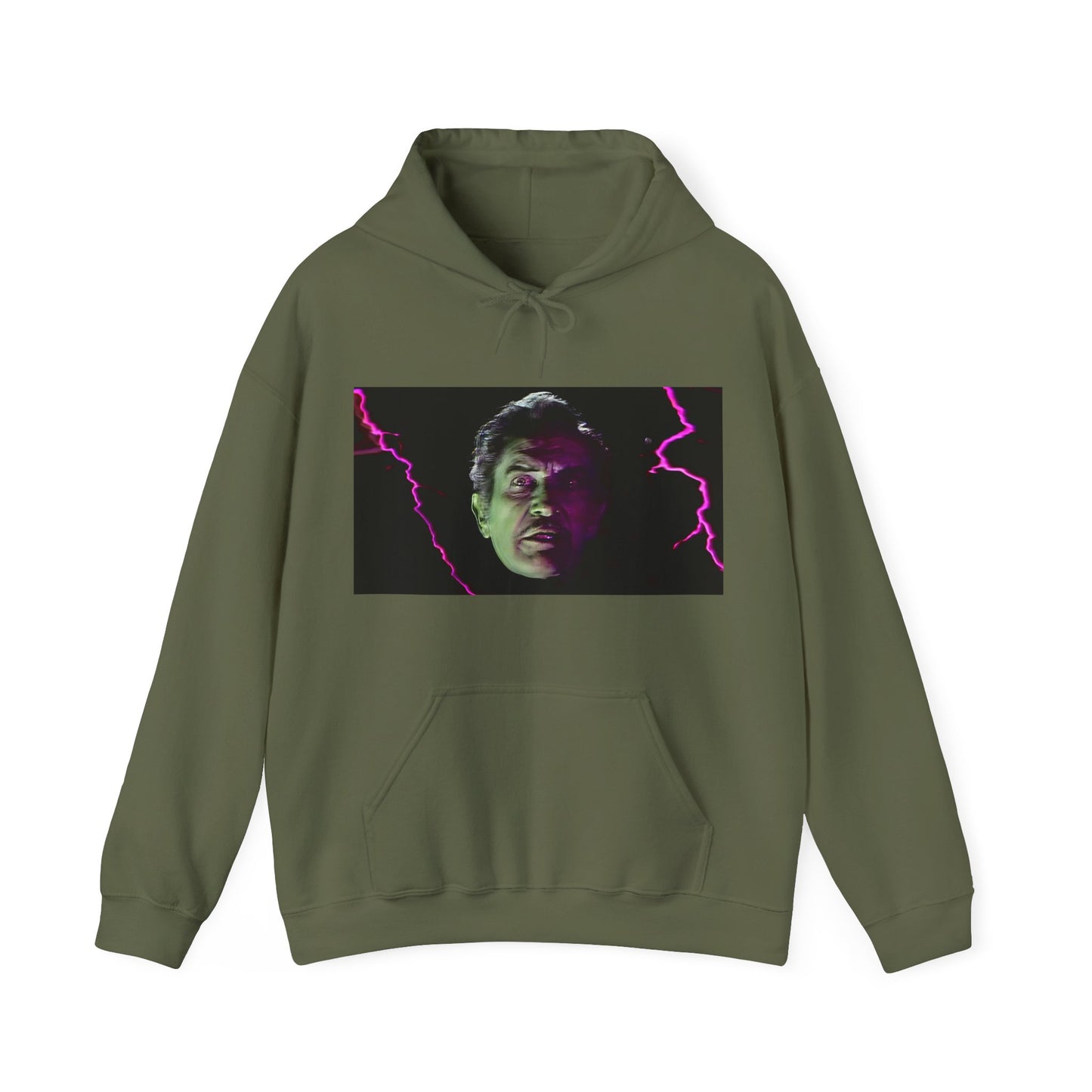 the hilarious house of frightenstein vincent price opening monologue on a unisex heavy blend hooded sweatshirt