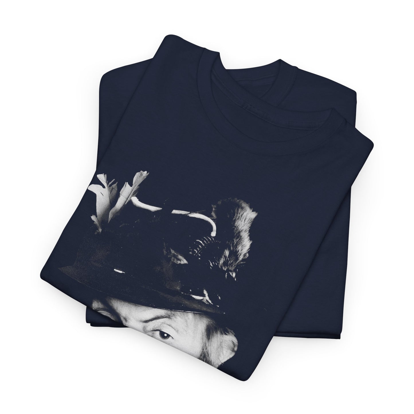 popcorn sutton with his hat tshirt