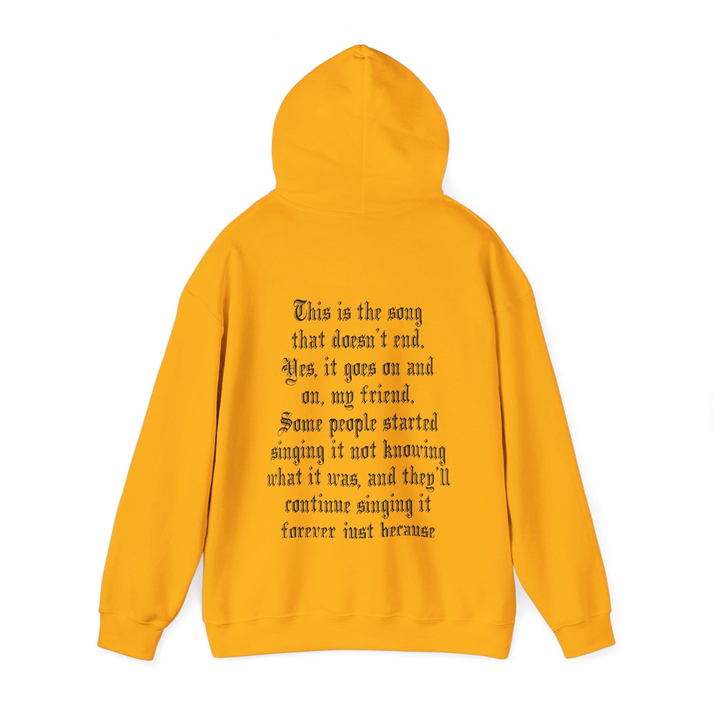 this is the song that doesn't end lamb chops hoodie
