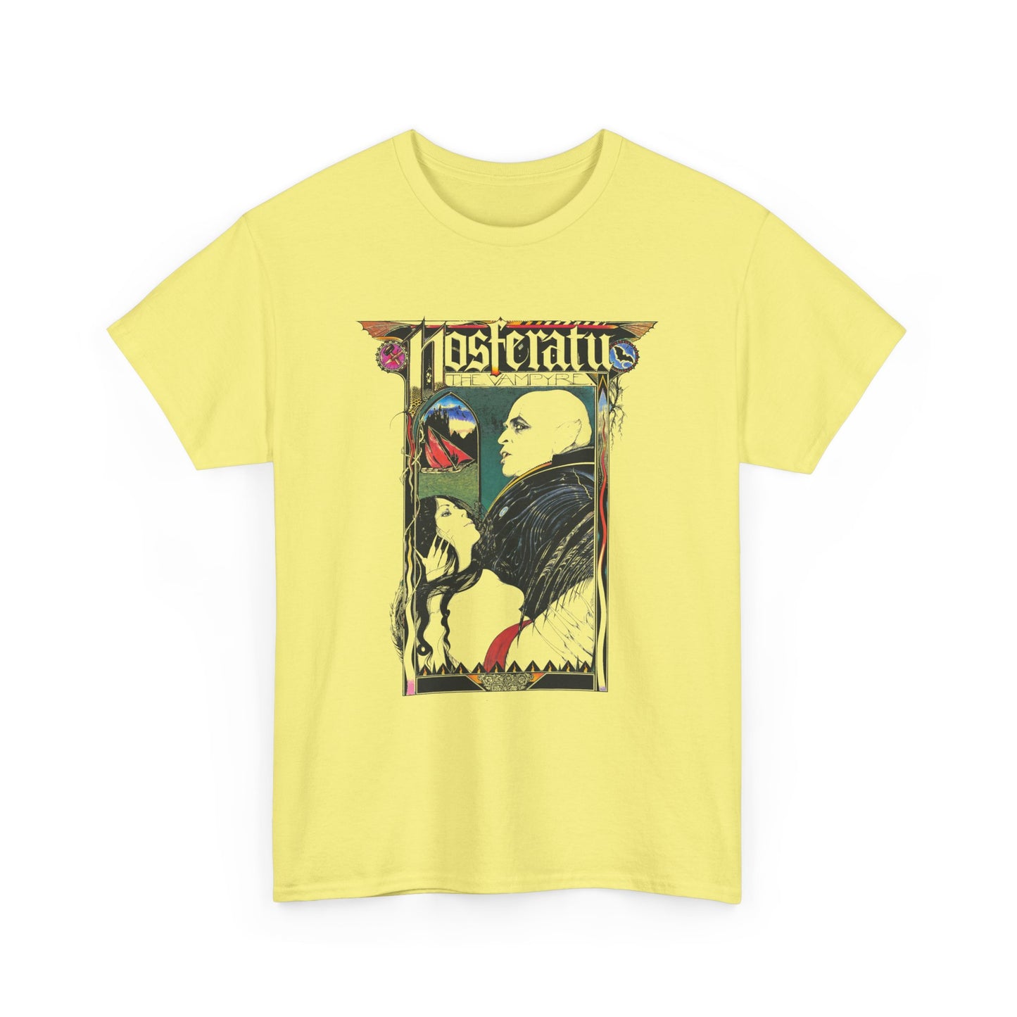 nosferatu 1979 movie poster reproduction tshirt