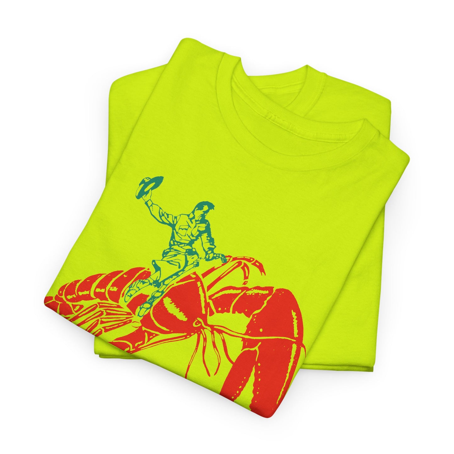 vintage canadian matchbox rodeo lobster tshirt