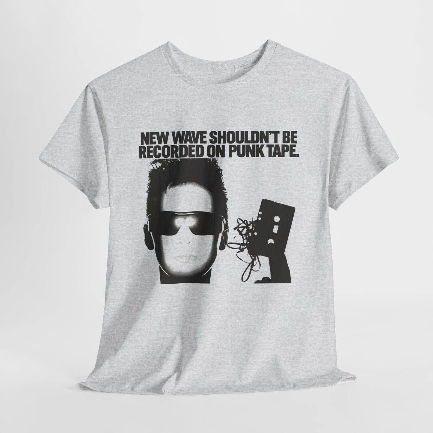 1983 maxell cassette tape new wave punk advertisement tshirt