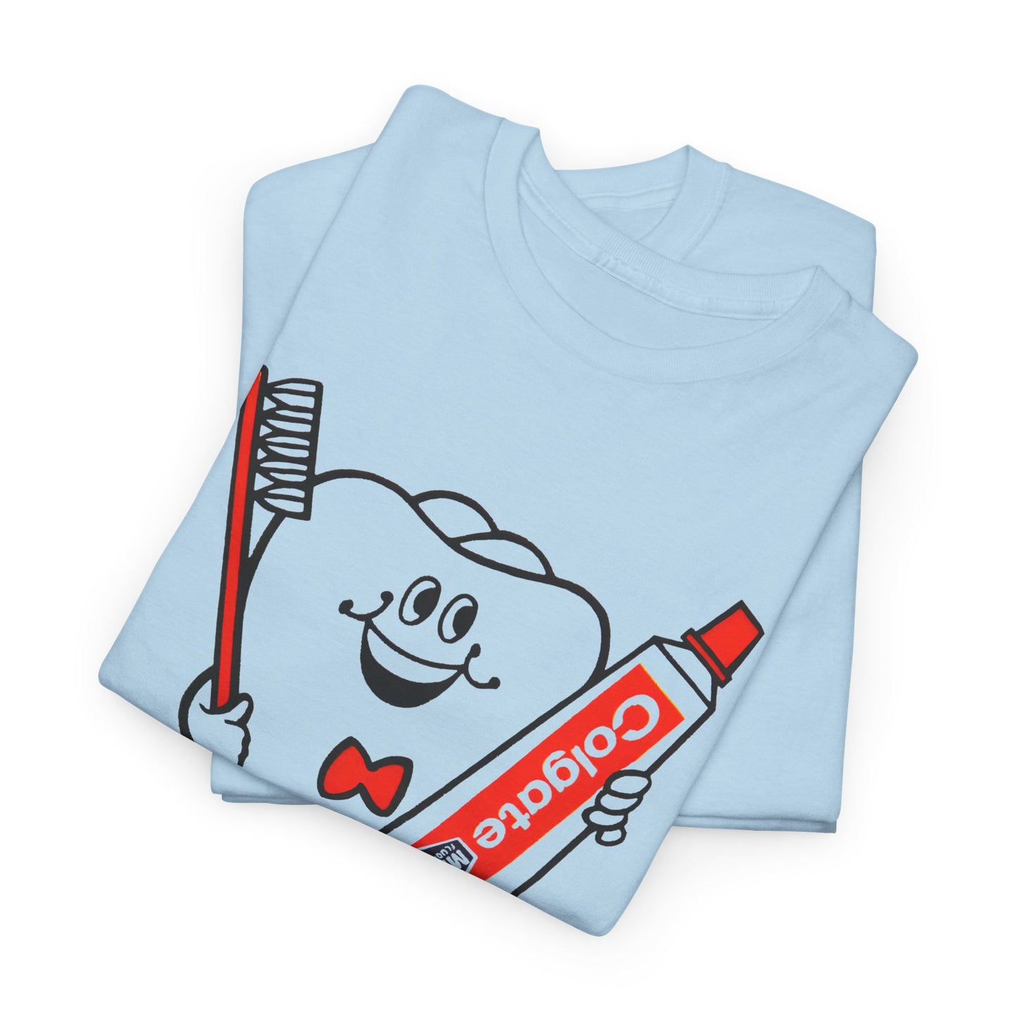 1969 tuffy tooth dental hygiene for children ad tshirt