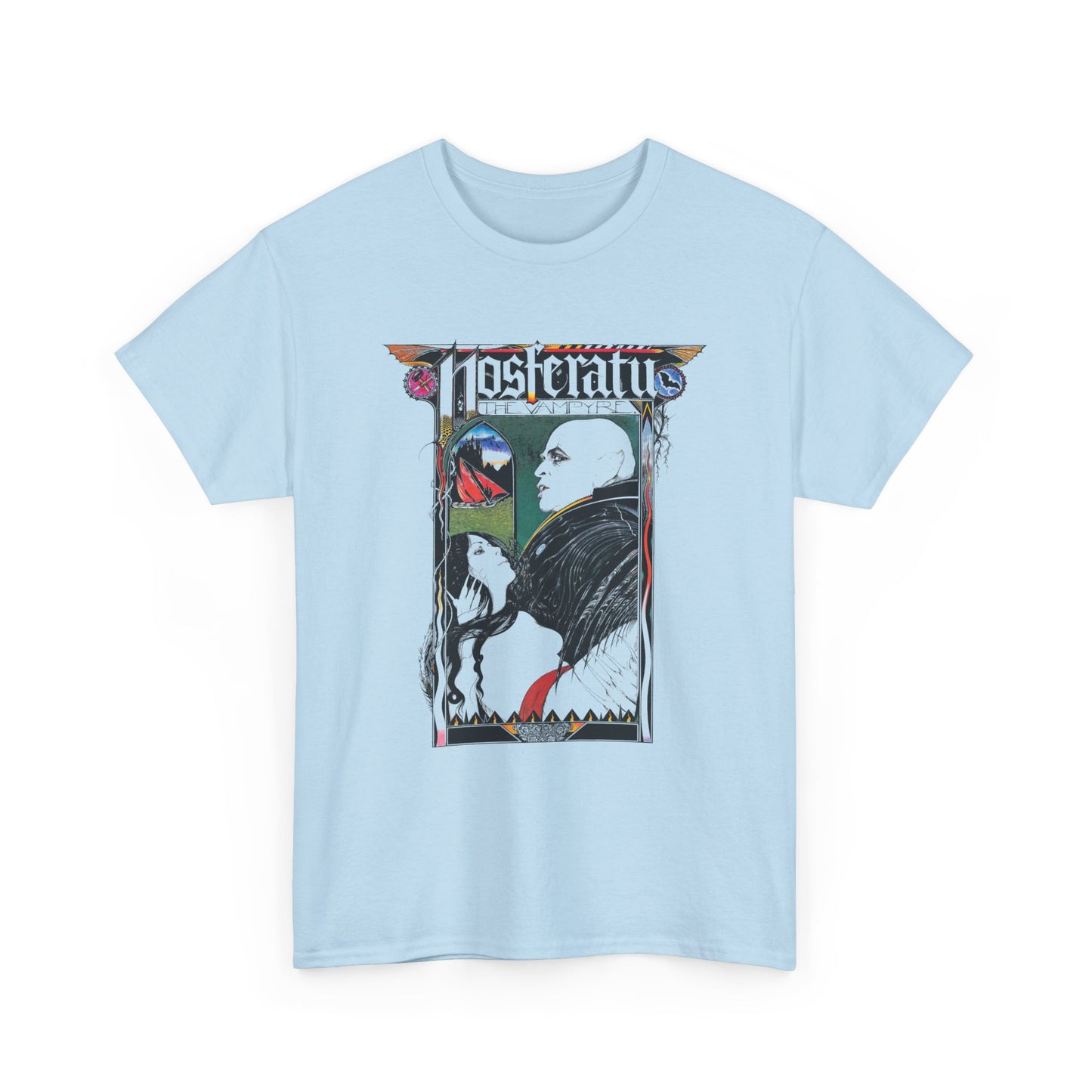 nosferatu 1979 movie poster reproduction tshirt