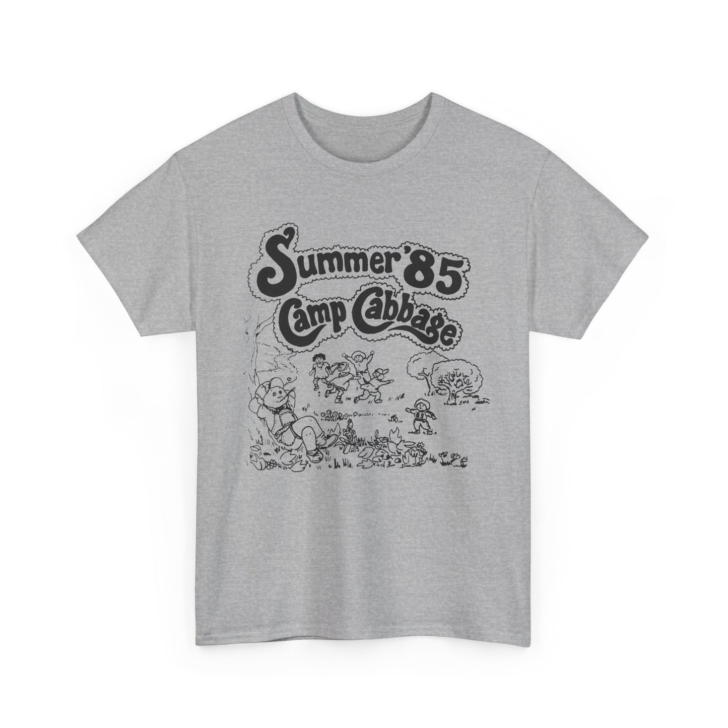 1985 vintage camp cabbage hobby city anaheim reproduction tshirt