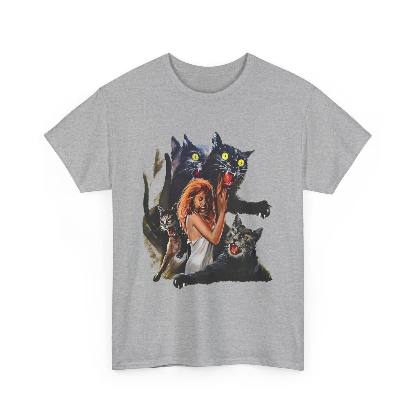 1969 eye of the cat movie poster custom edit tshirt