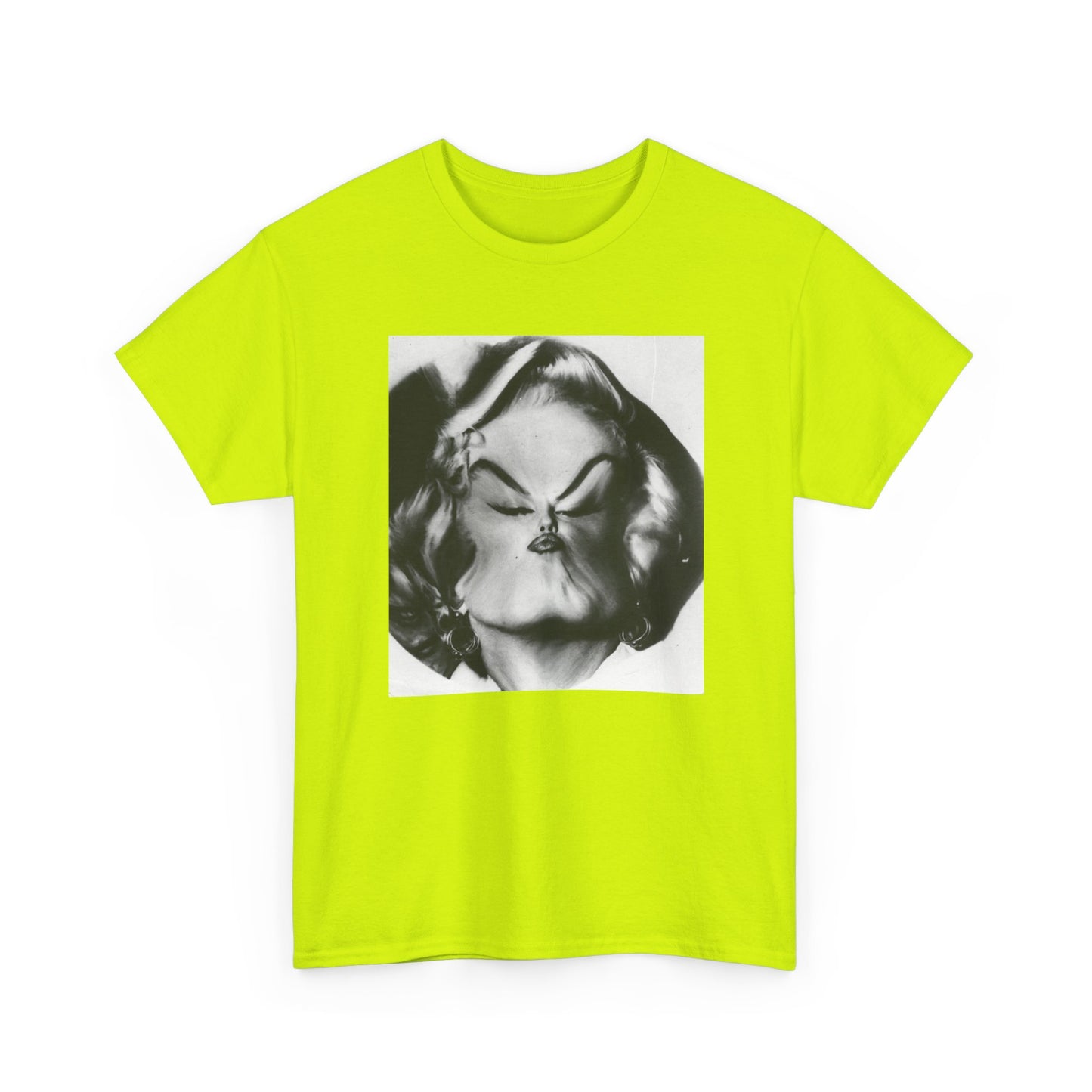 1960 marilyn monroe weegee distortion photo custom edit with border tshirt