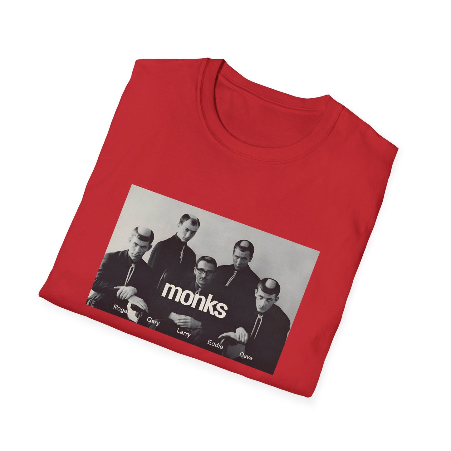 1960s experimental rock n roll band the monks tshirt