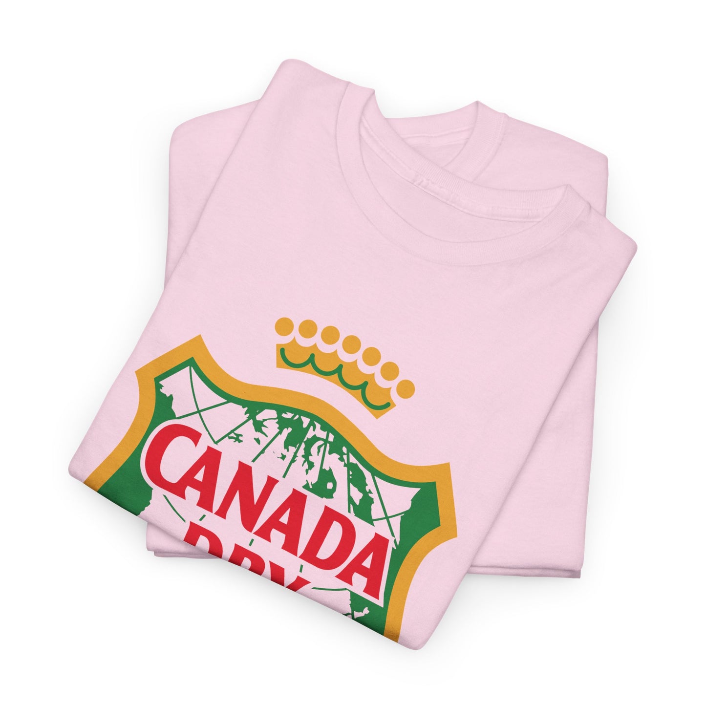 1958 - 1990 logo for canada dry ginger ale tshirt