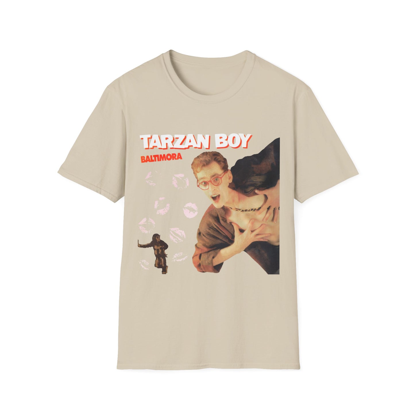 1985 tarzan boy single by baltimora tshirt