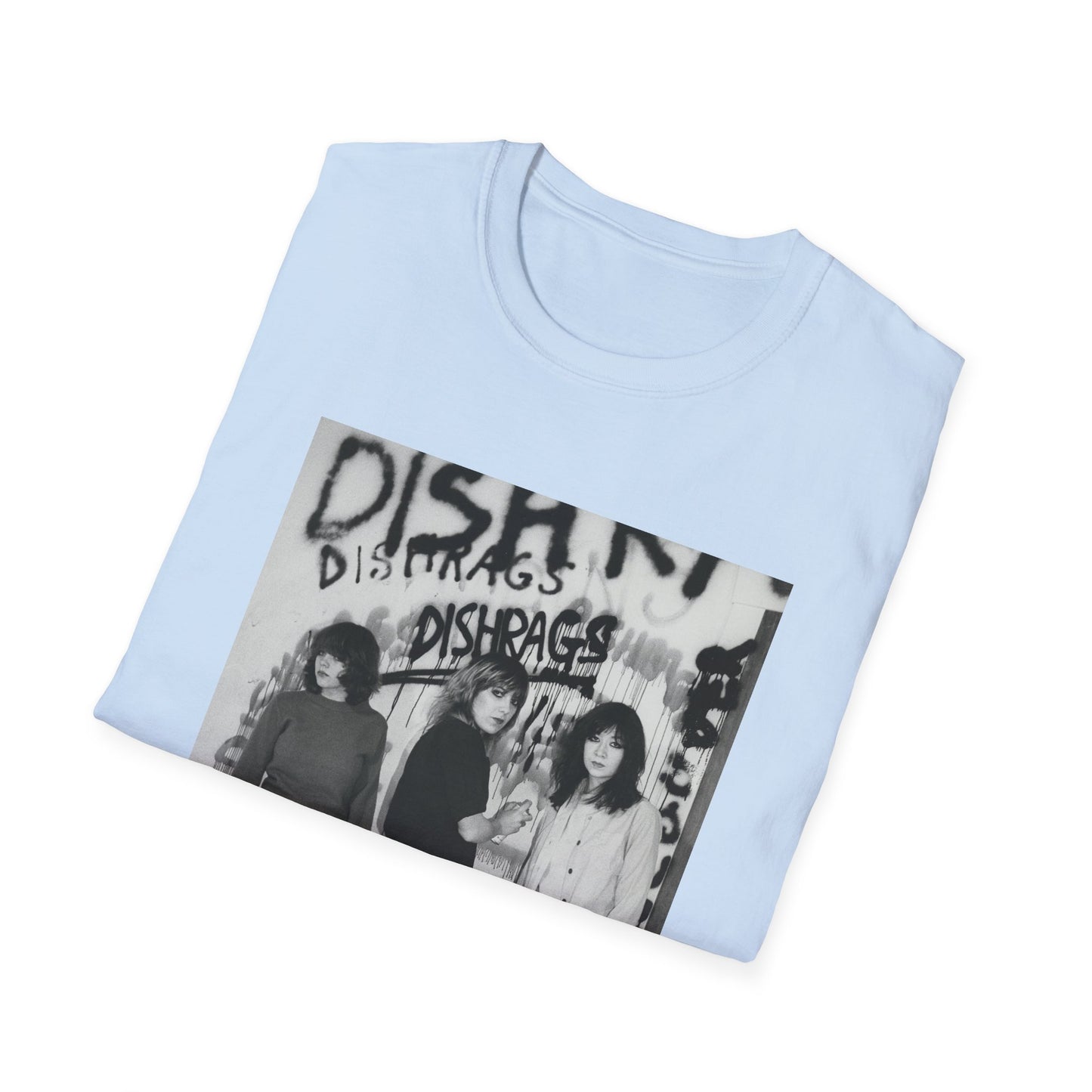 canadian punk band the dishrags photo tshirt