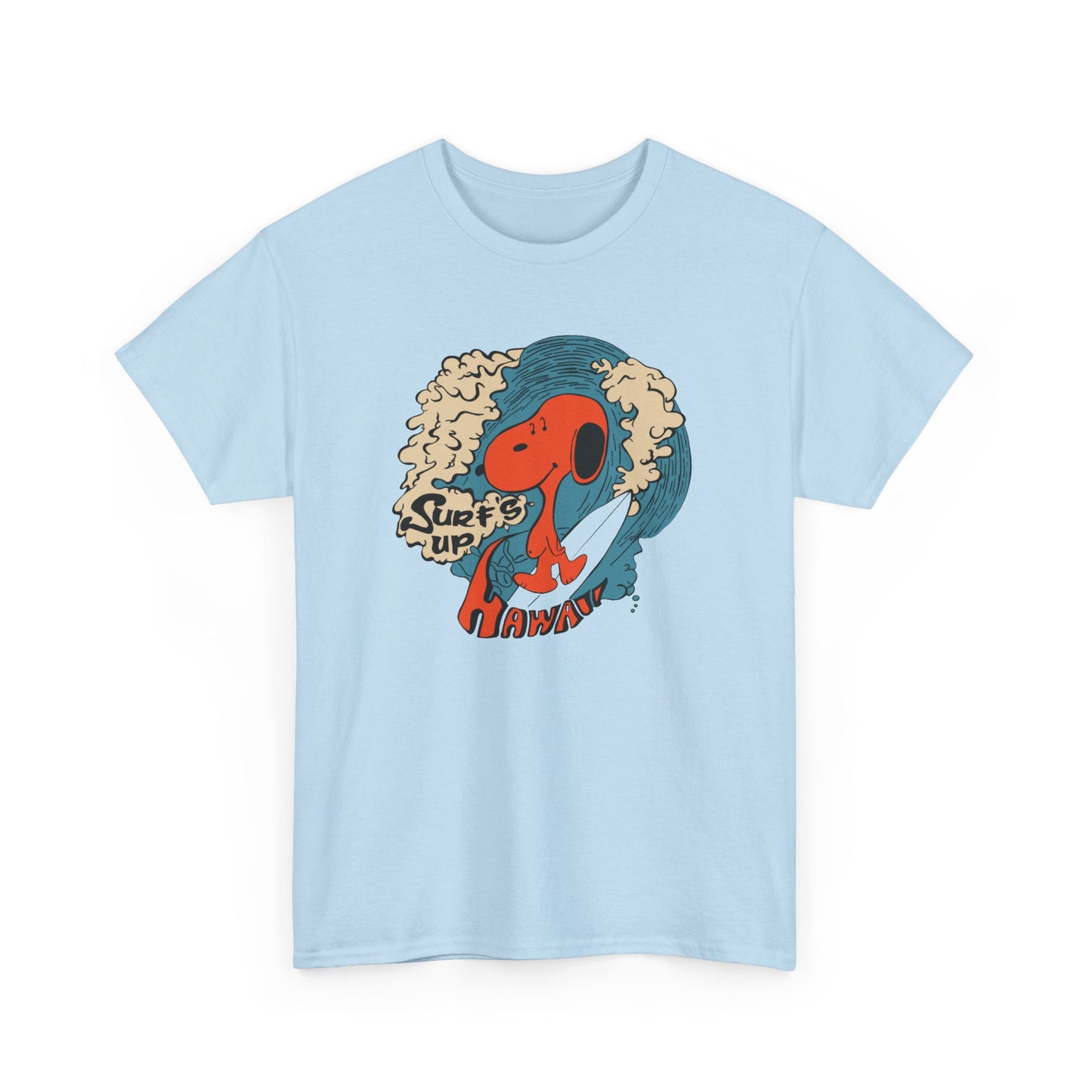 surf's up creep dog vintage graphic reproduction tshirt