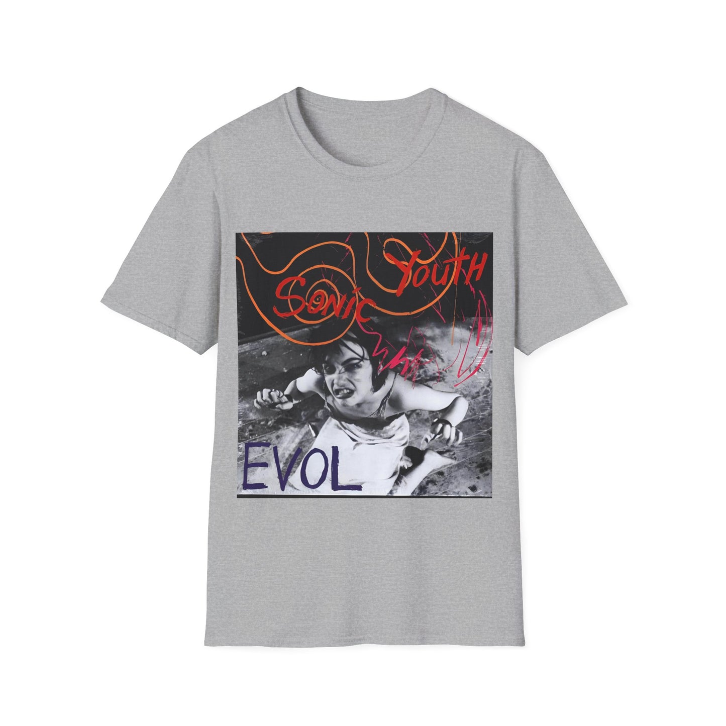 sonic youth 1986 evol album tshirt