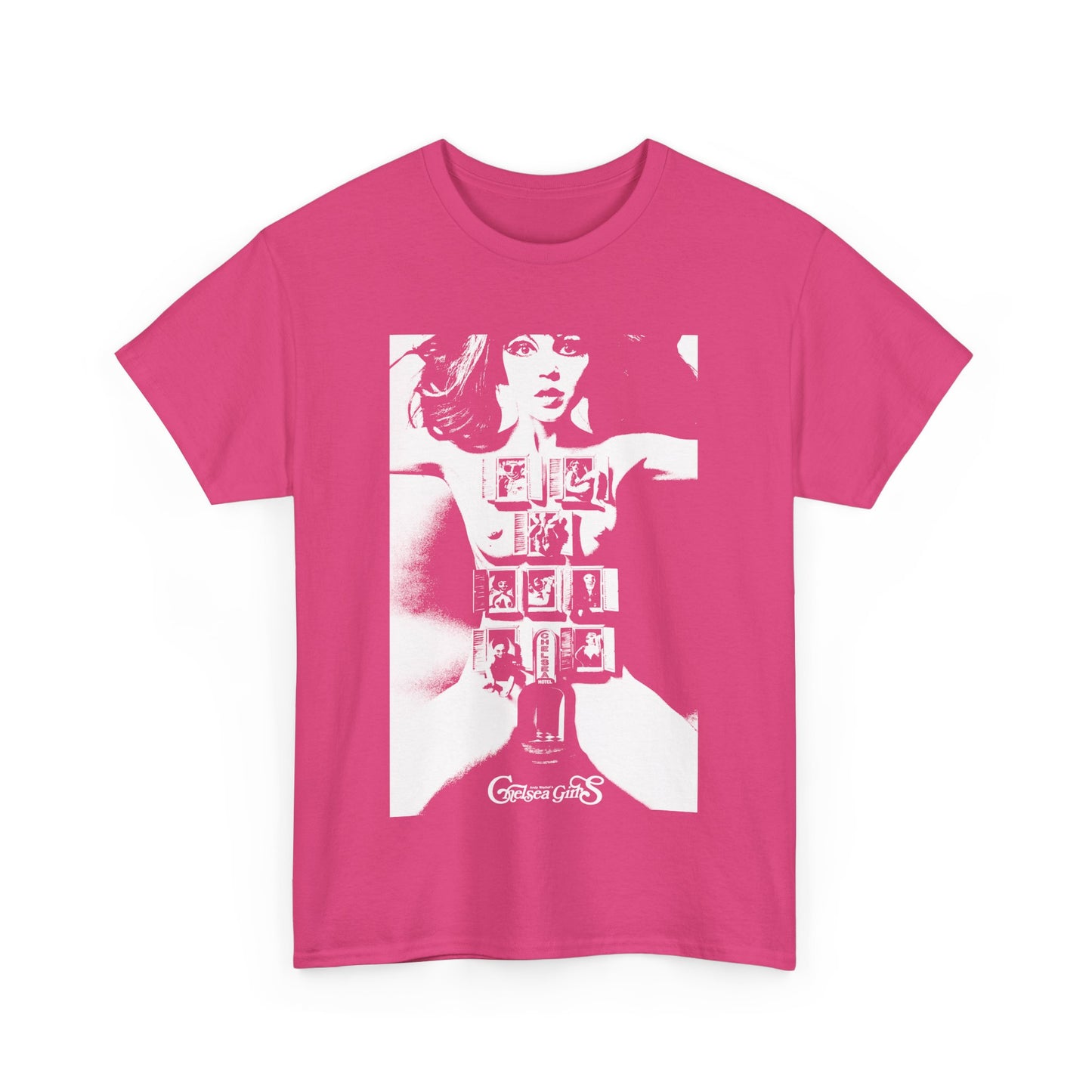 1966 experimental warhol movie chelsea girls movie poster reproduction tshirt