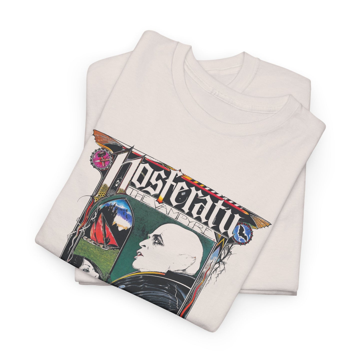 nosferatu 1979 movie poster reproduction tshirt