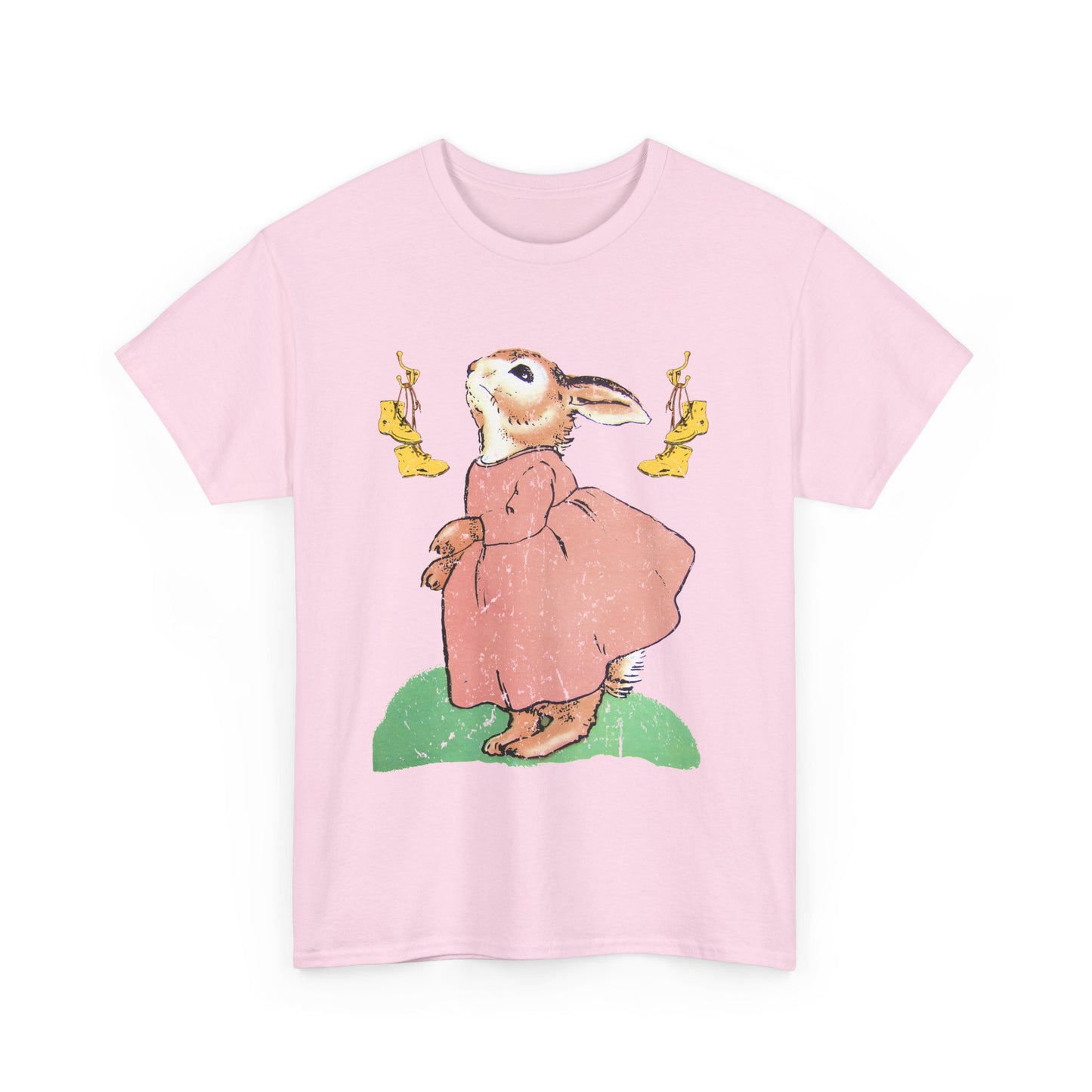1939 the country bunny and the little gold shoes distressed fan art graphic reproduction tshirt