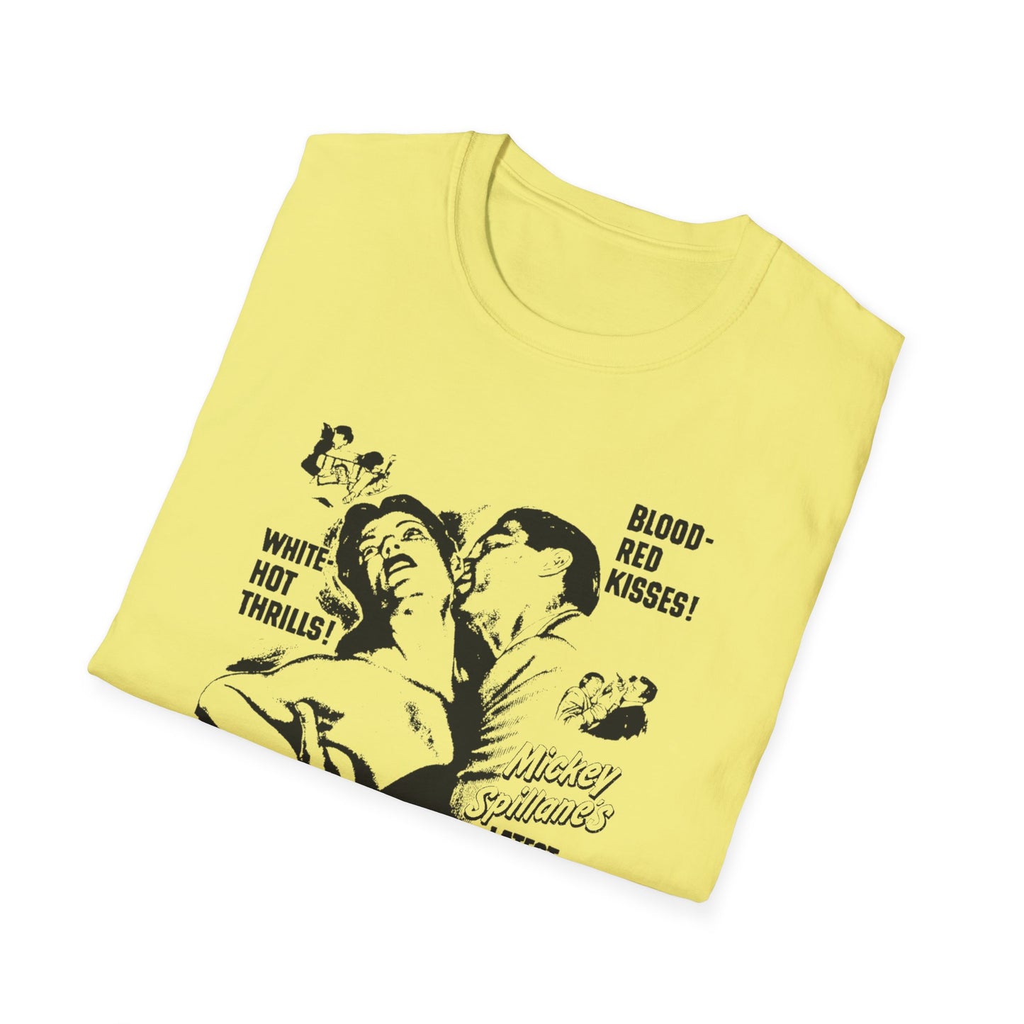 1955 film noir movie poster tshirt kiss me deadly by robert aldrich