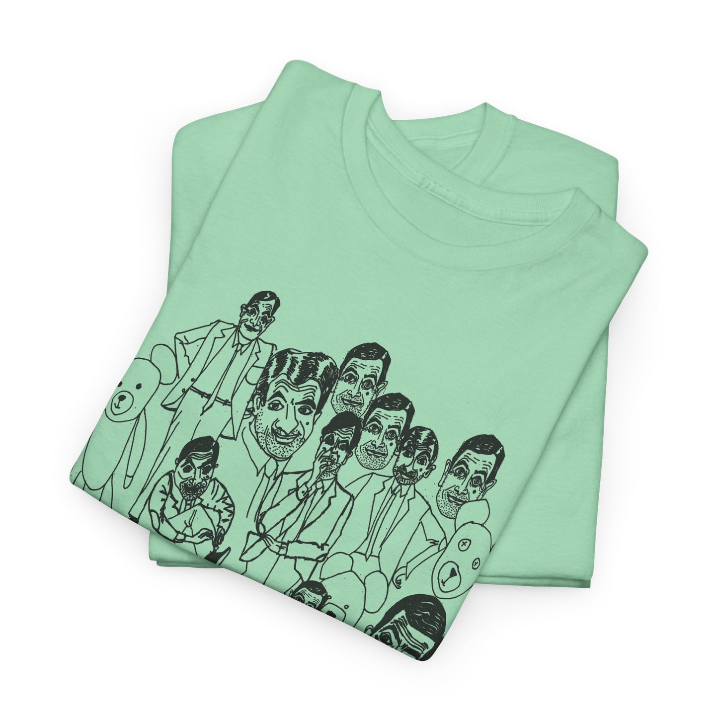 scary bean original drawing tshirt