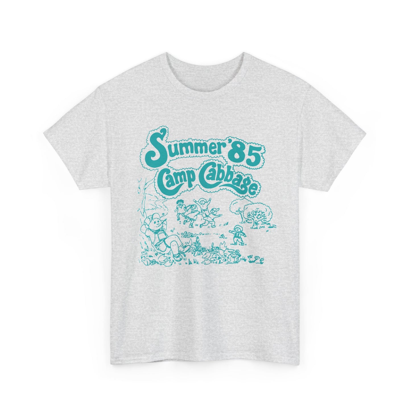 1985 vintage camp cabbage hobby city anaheim reproduction tshirt