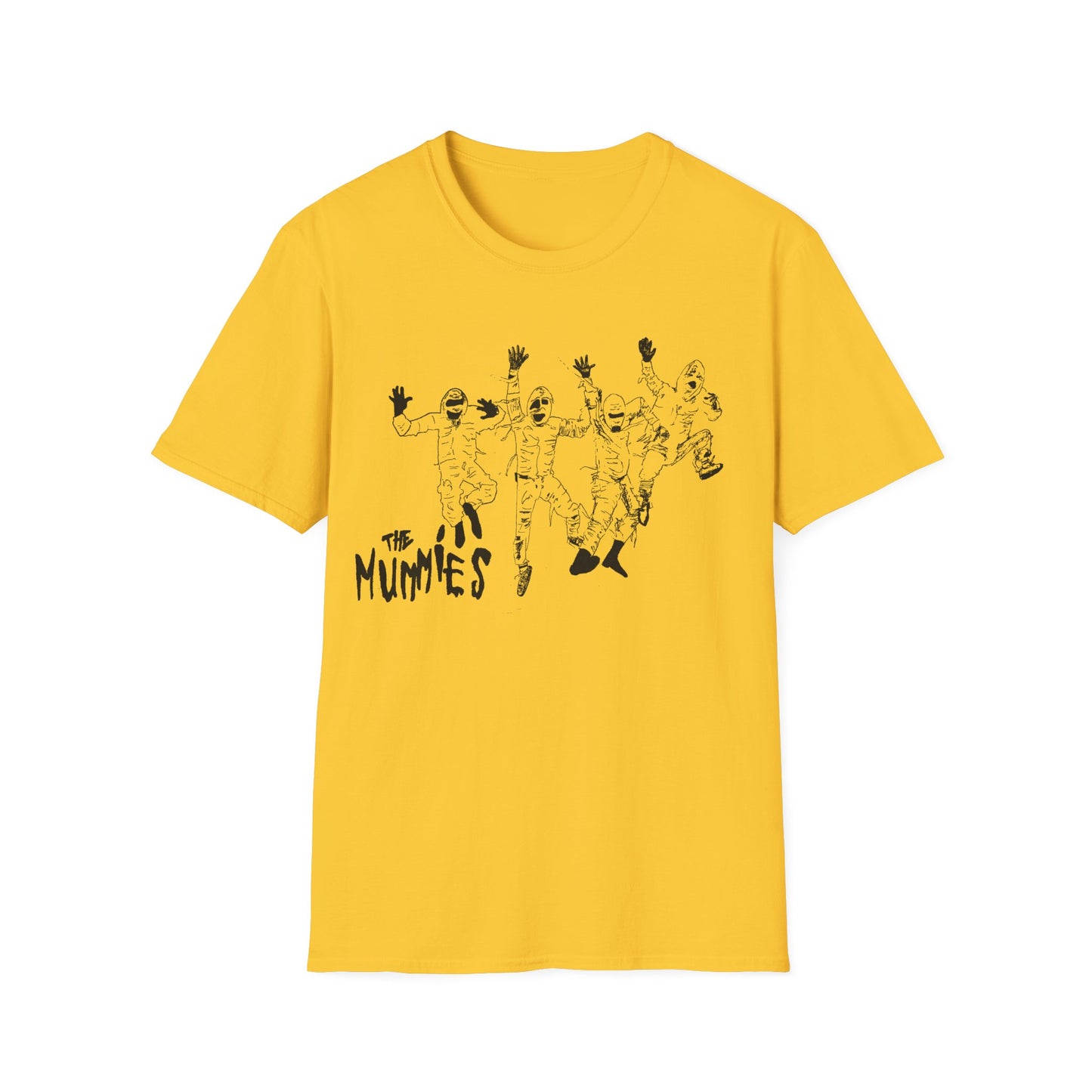 original drawing budget rockers the mummies fan art tshirt