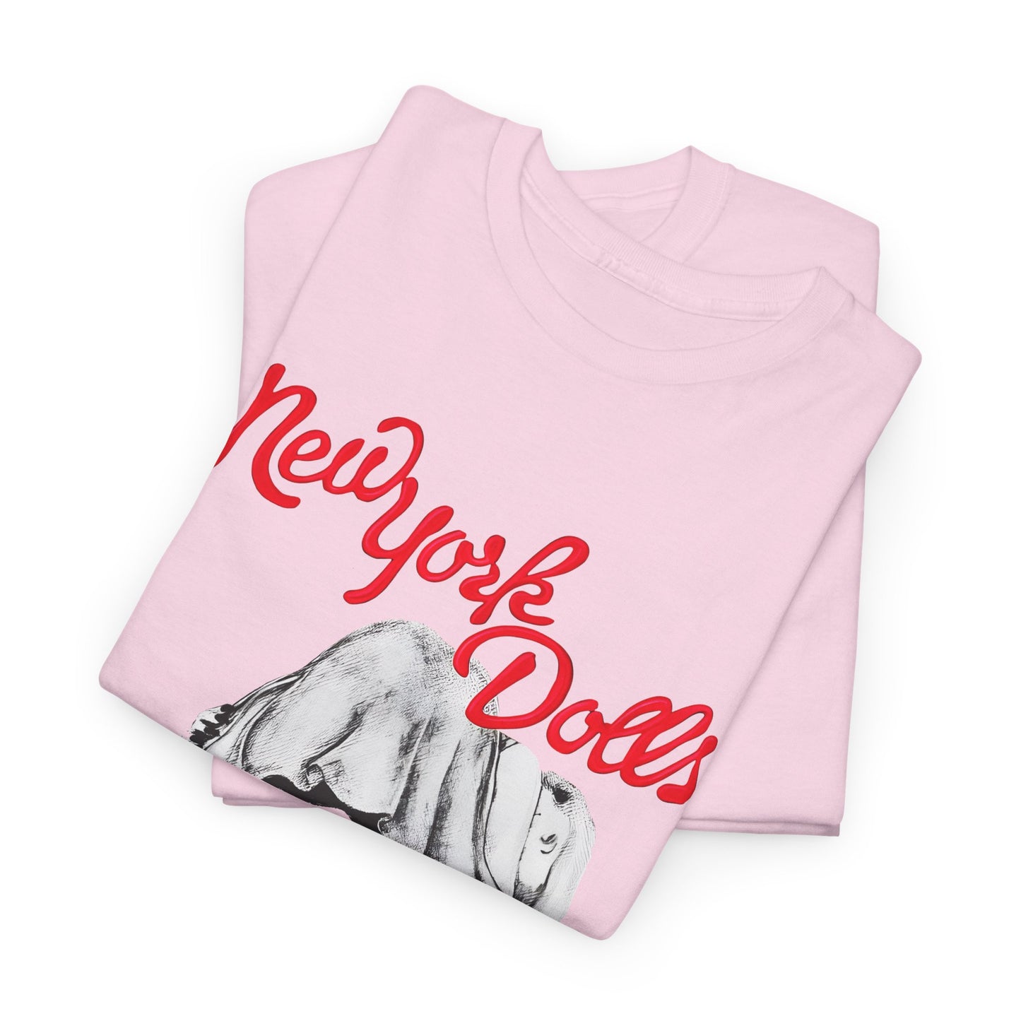 vintage new york dolls reproduction tshirt