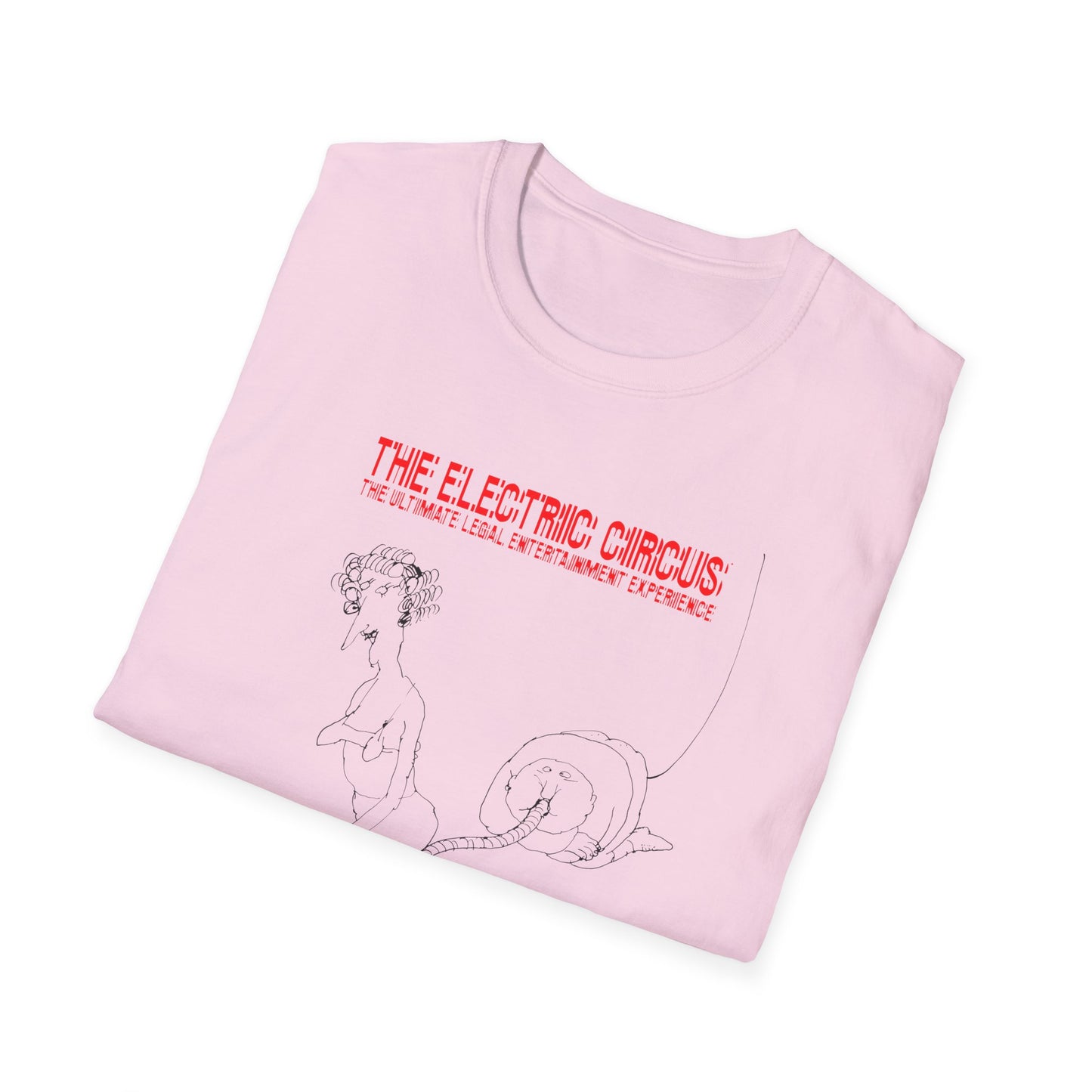 1969 the electric circus the ultimate legal entertainment experience poster vacuum tshirt