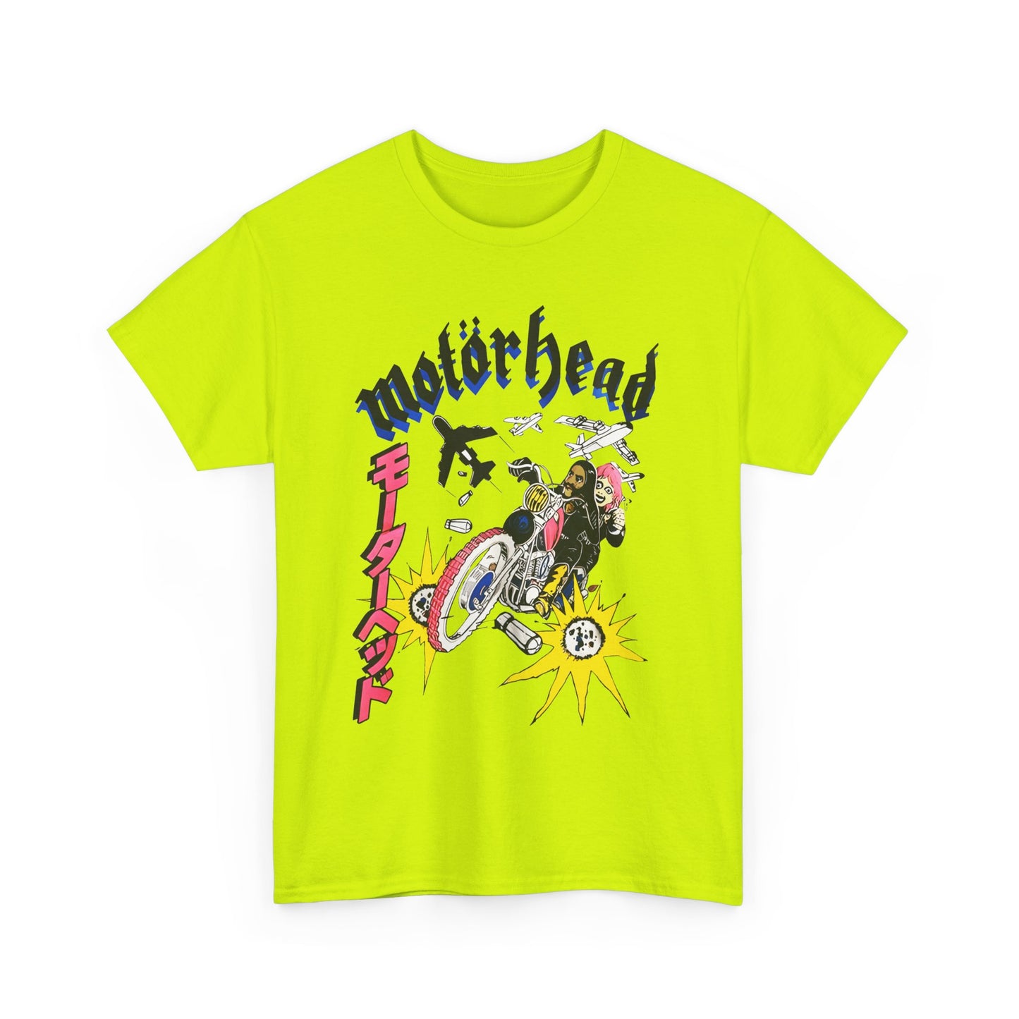 1990s rare motorhead japanese tour poster reproduction tshirt