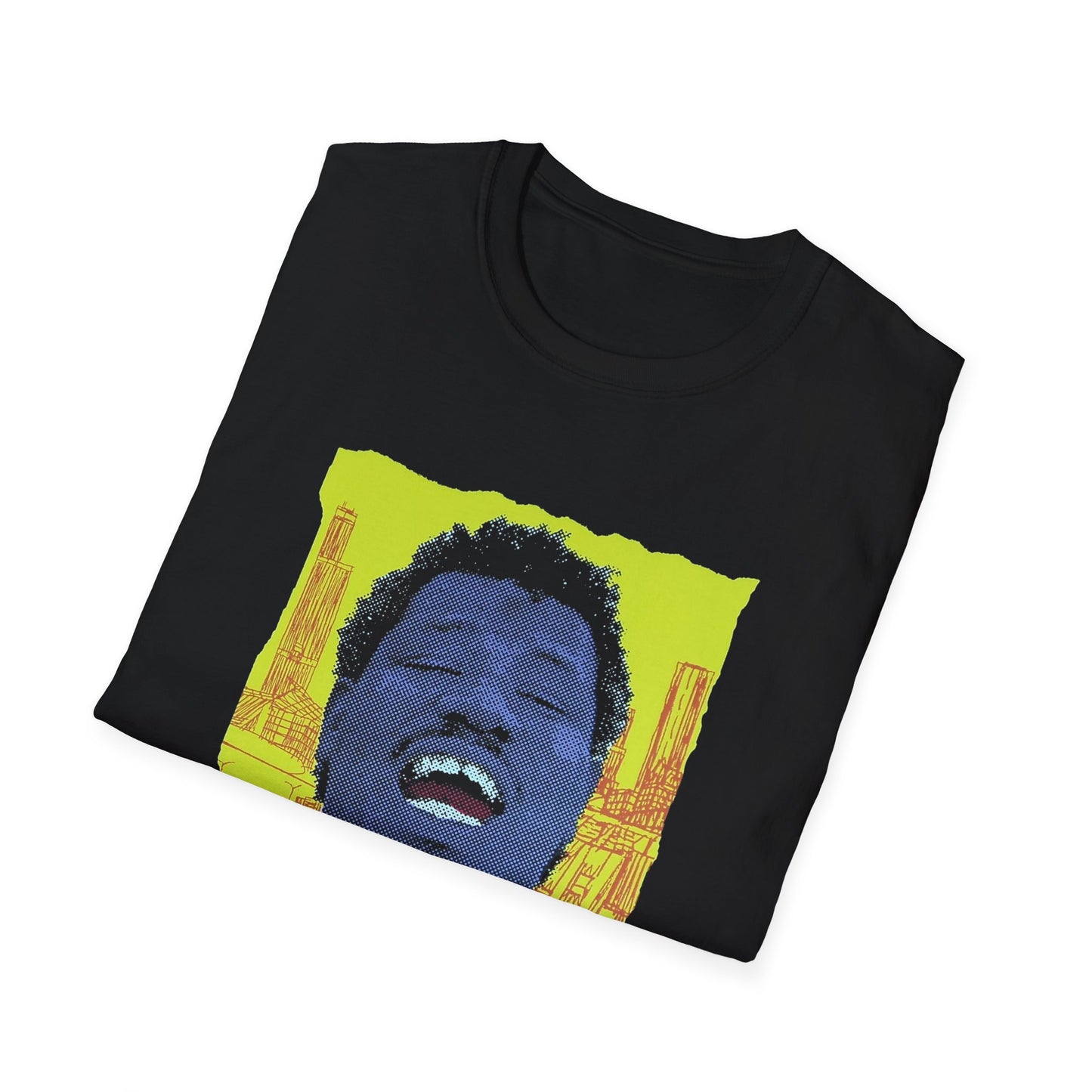 wesley willis 1996 tour poster reproduction tshirt