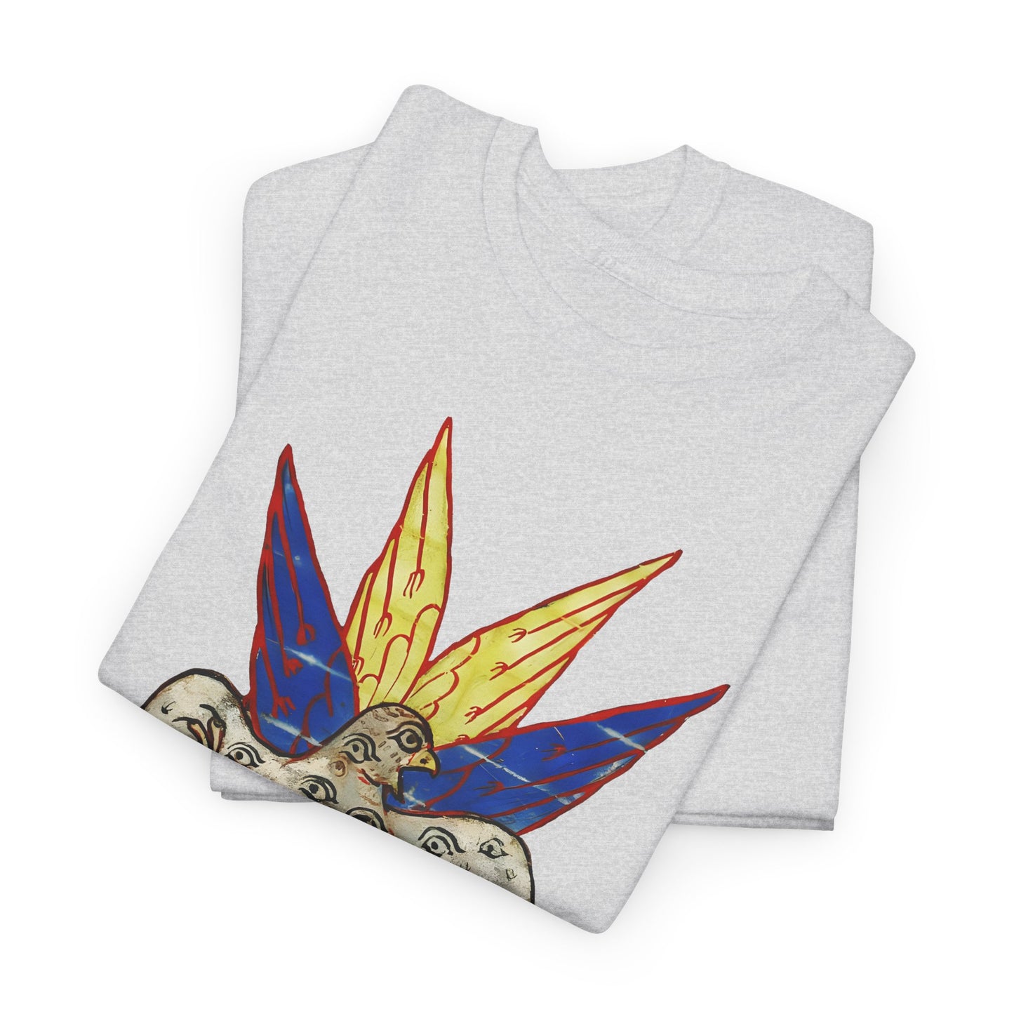 13th century gothic illuminated manuscript of the book of revelation seraph tshirt