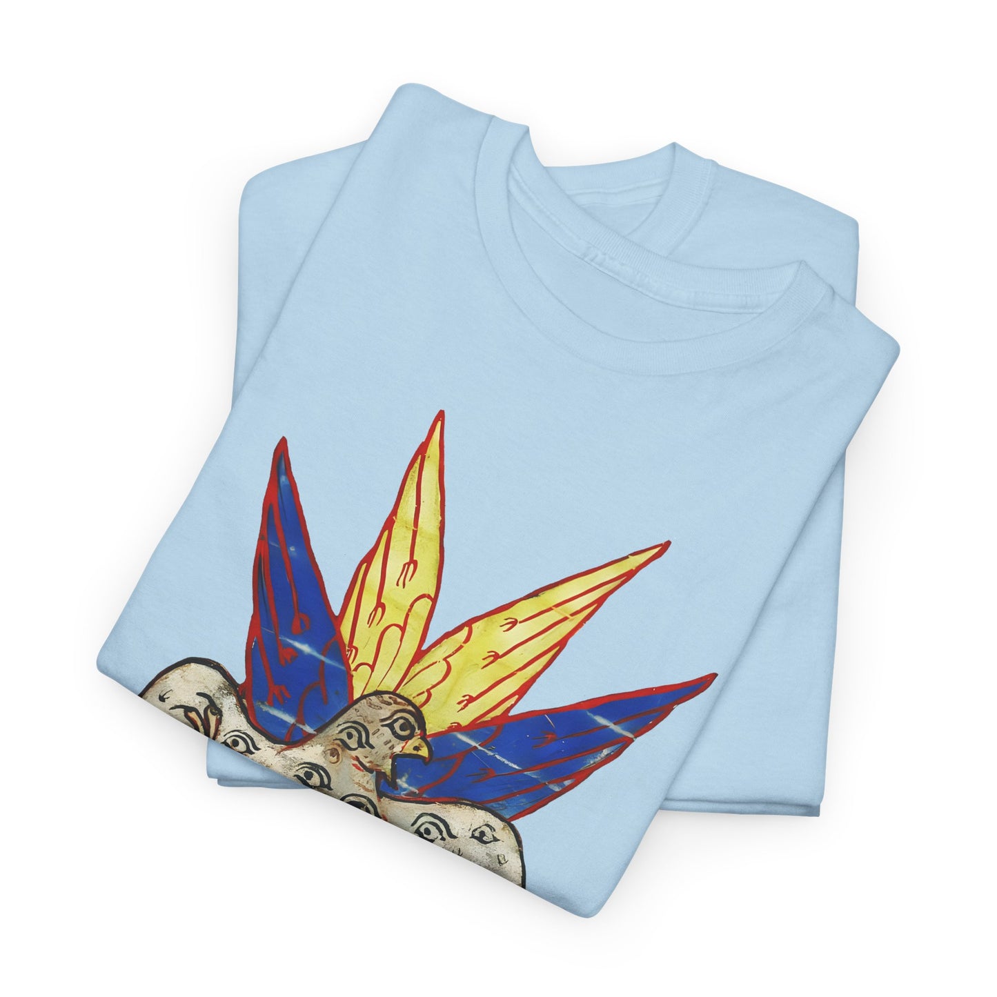 13th century gothic illuminated manuscript of the book of revelation seraph tshirt