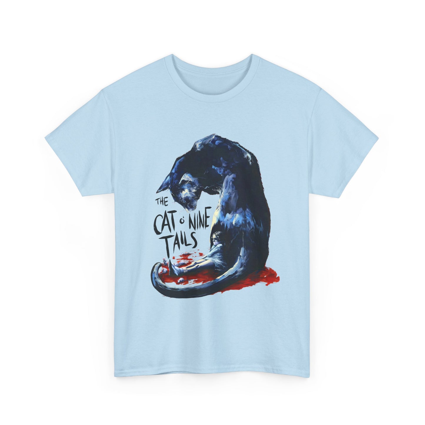 1971 the cat o nine tails special edition movie poster tshirt