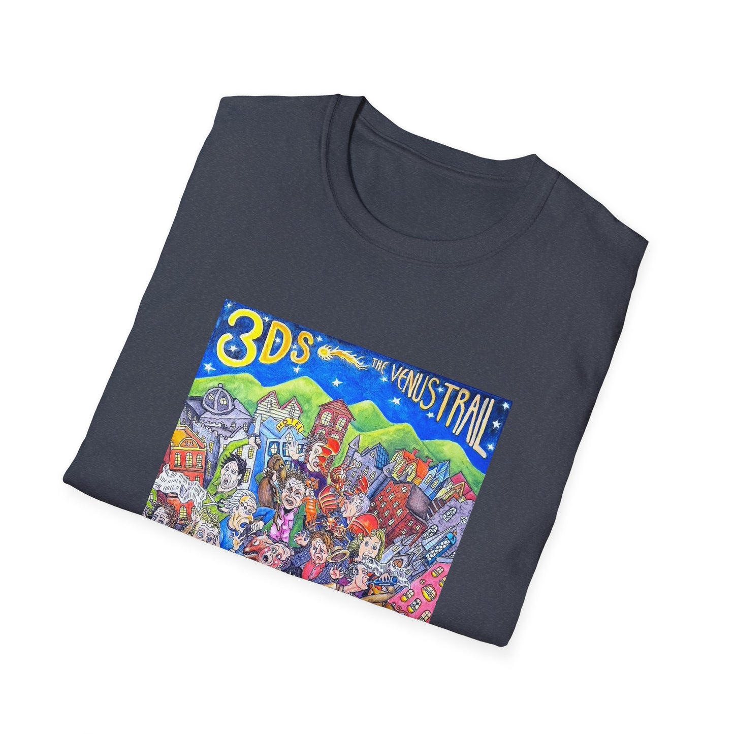 the 3d's 1993 the venus trail album tshirt