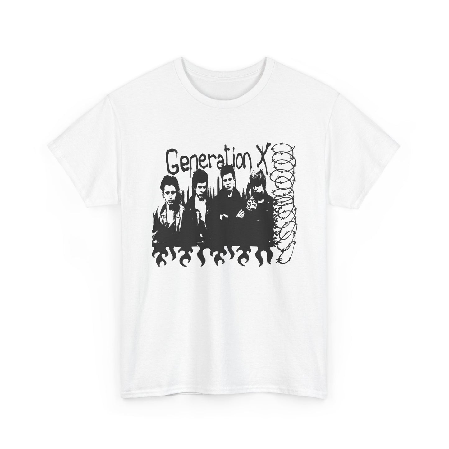 generation x fan art band tshirt
