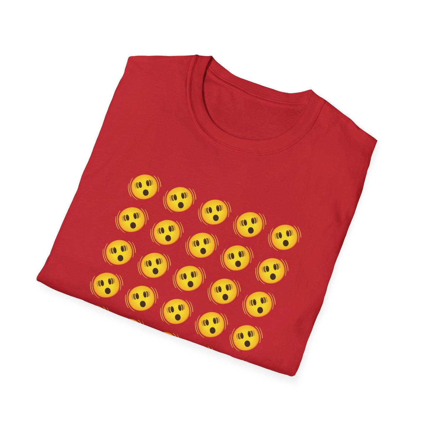 shook emoji tshirt