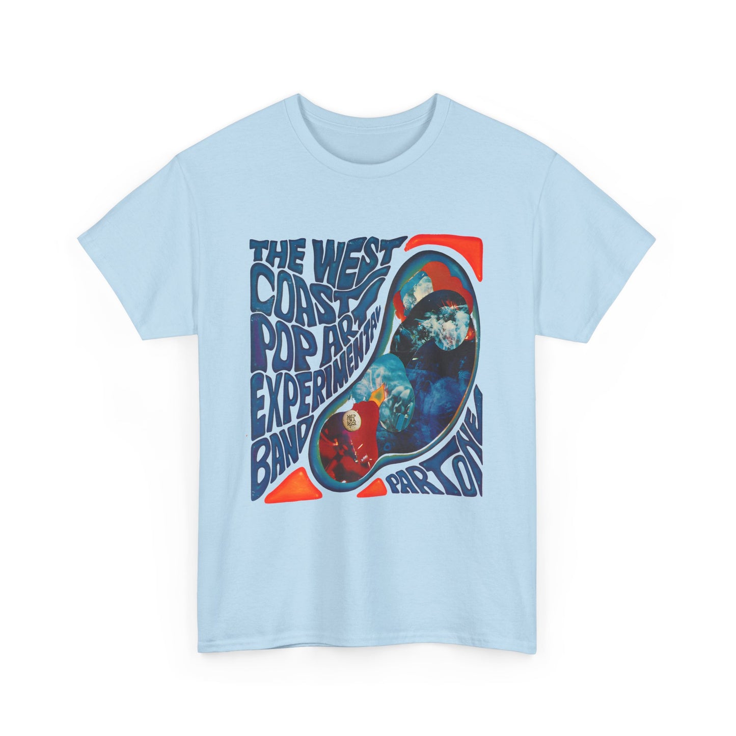 1967 part one by the west coast pop art experimental band album cover stretched tshirt
