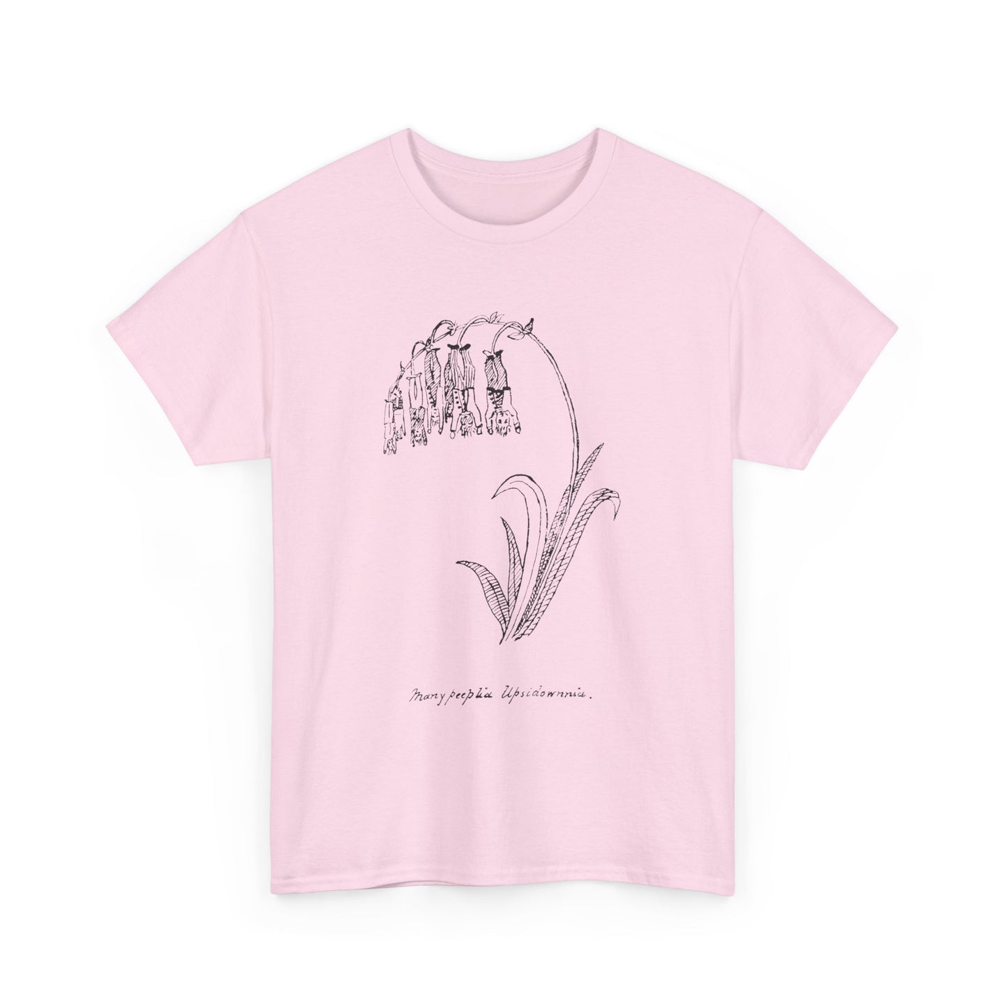 1887 edward lear nonsense botany many peeplia upsidownnia tshirt