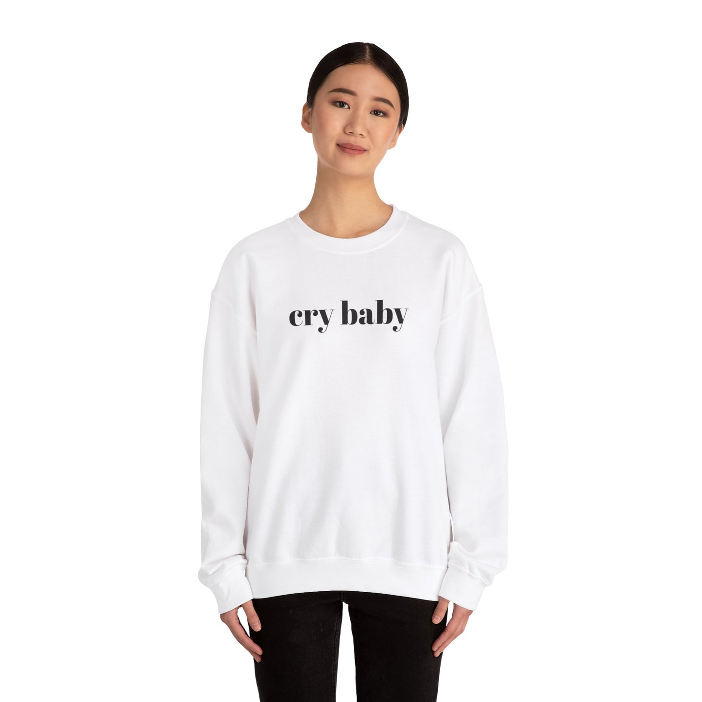cry baby unisex heavy blend crewneck sweatshirt