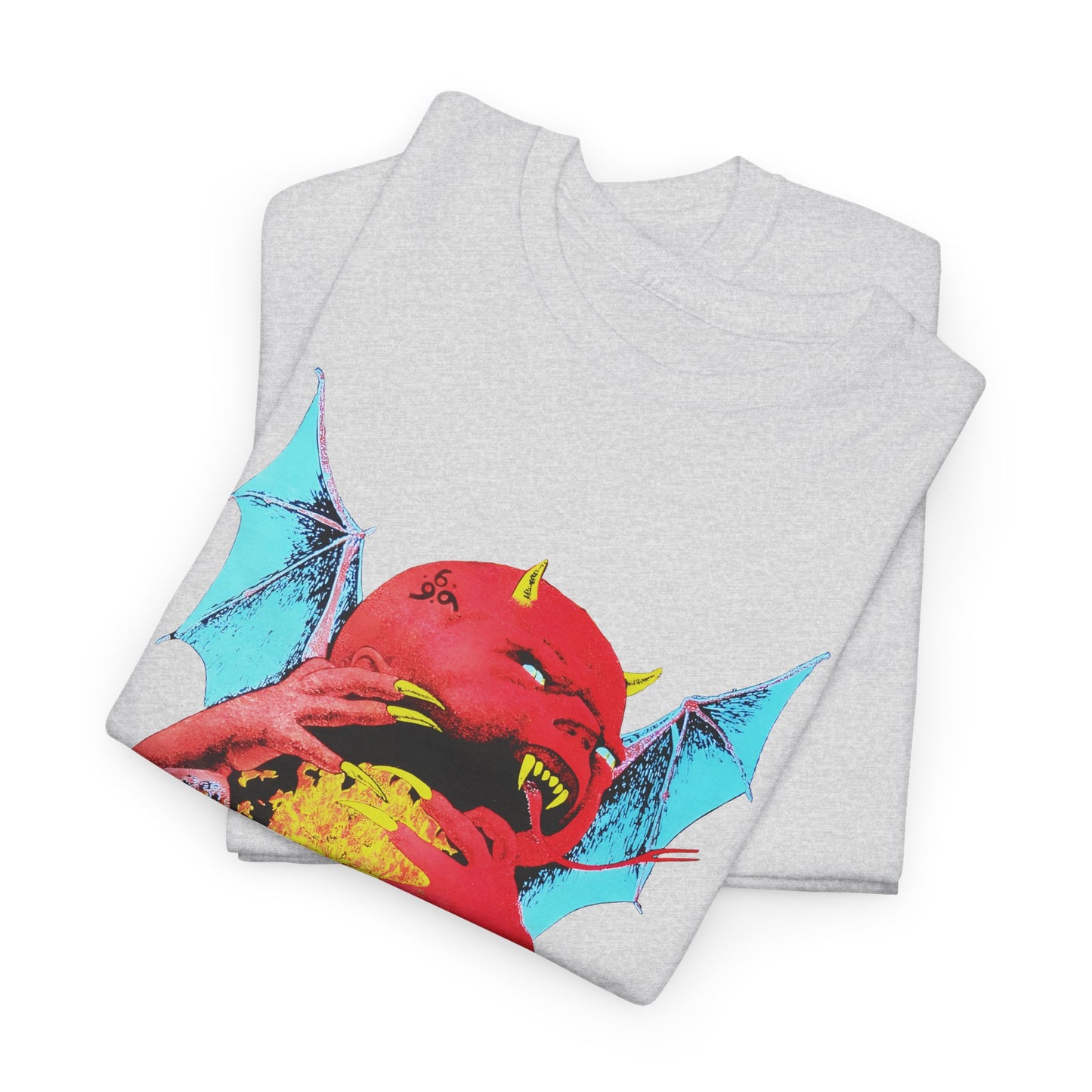 original demon child used for born again album cover reproduction tshirt