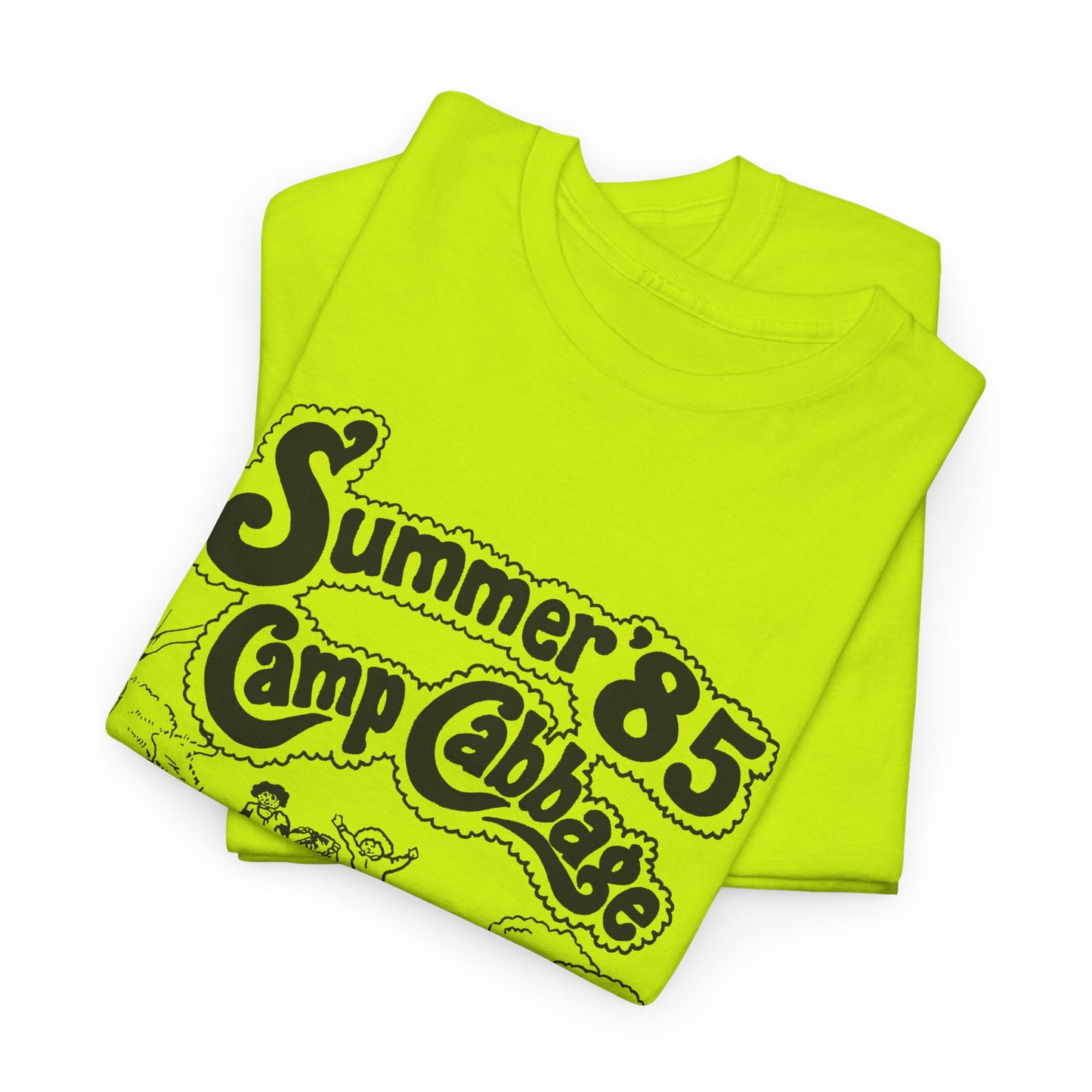 1985 vintage camp cabbage hobby city anaheim reproduction tshirt