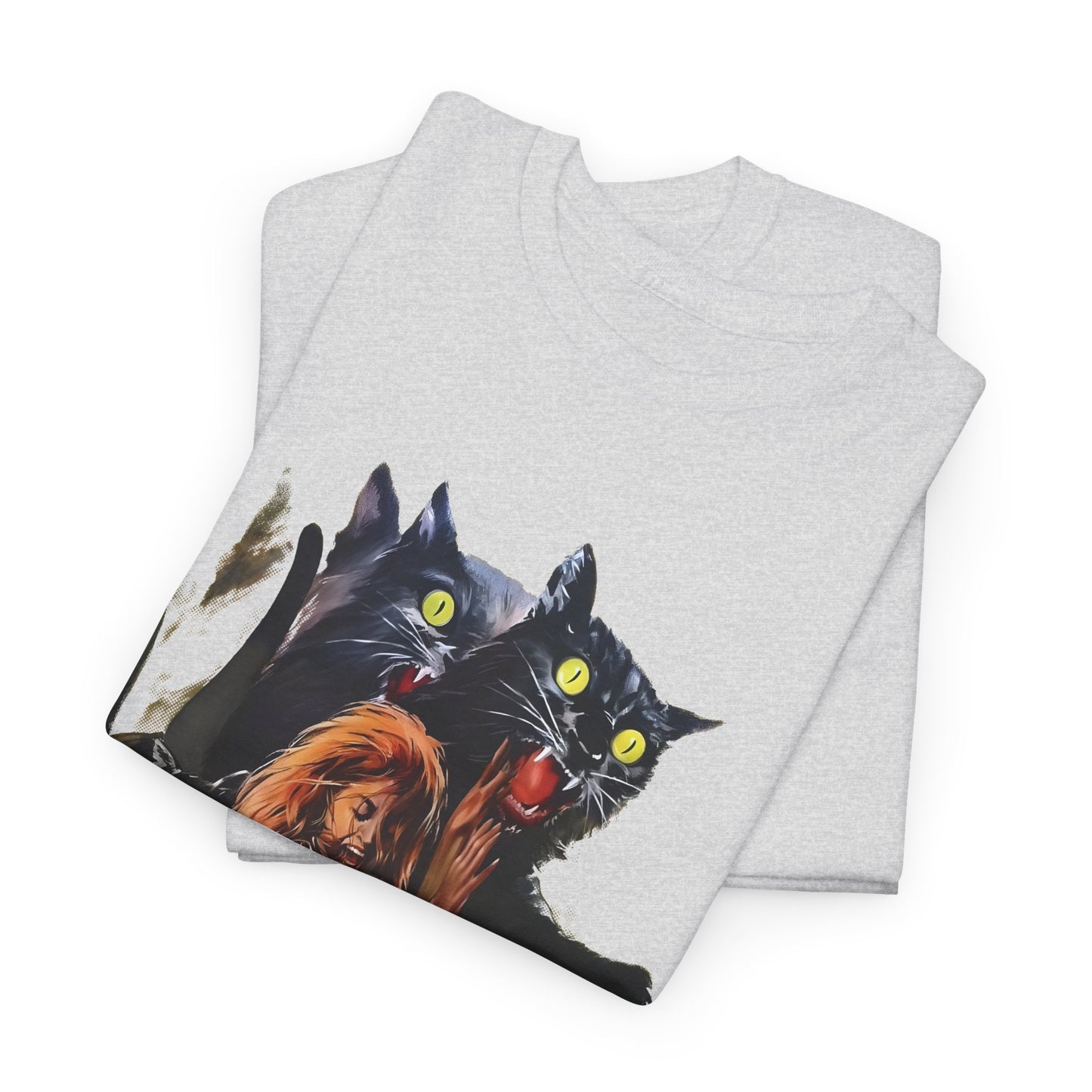 1969 eye of the cat movie poster custom edit tshirt