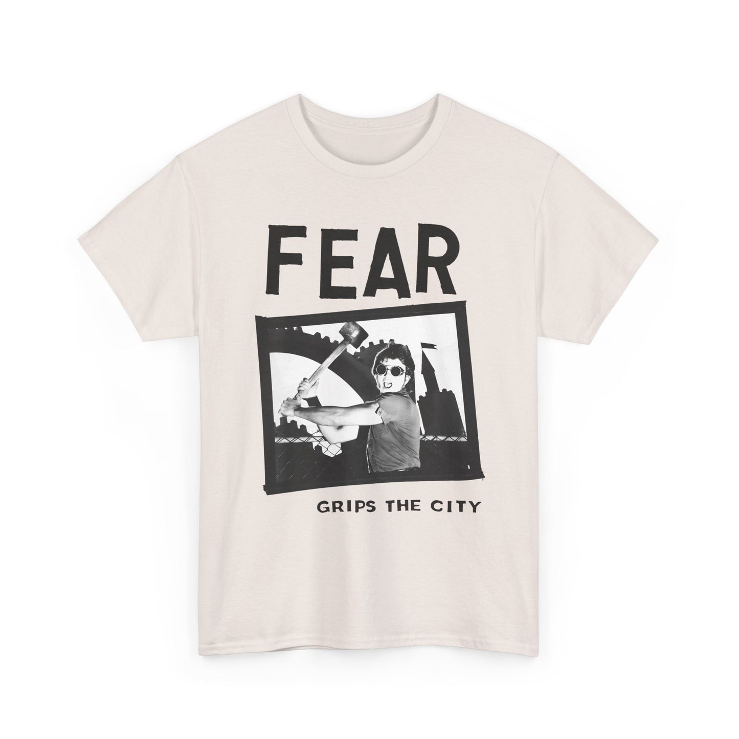 fear grips the city lee ving band tshirt