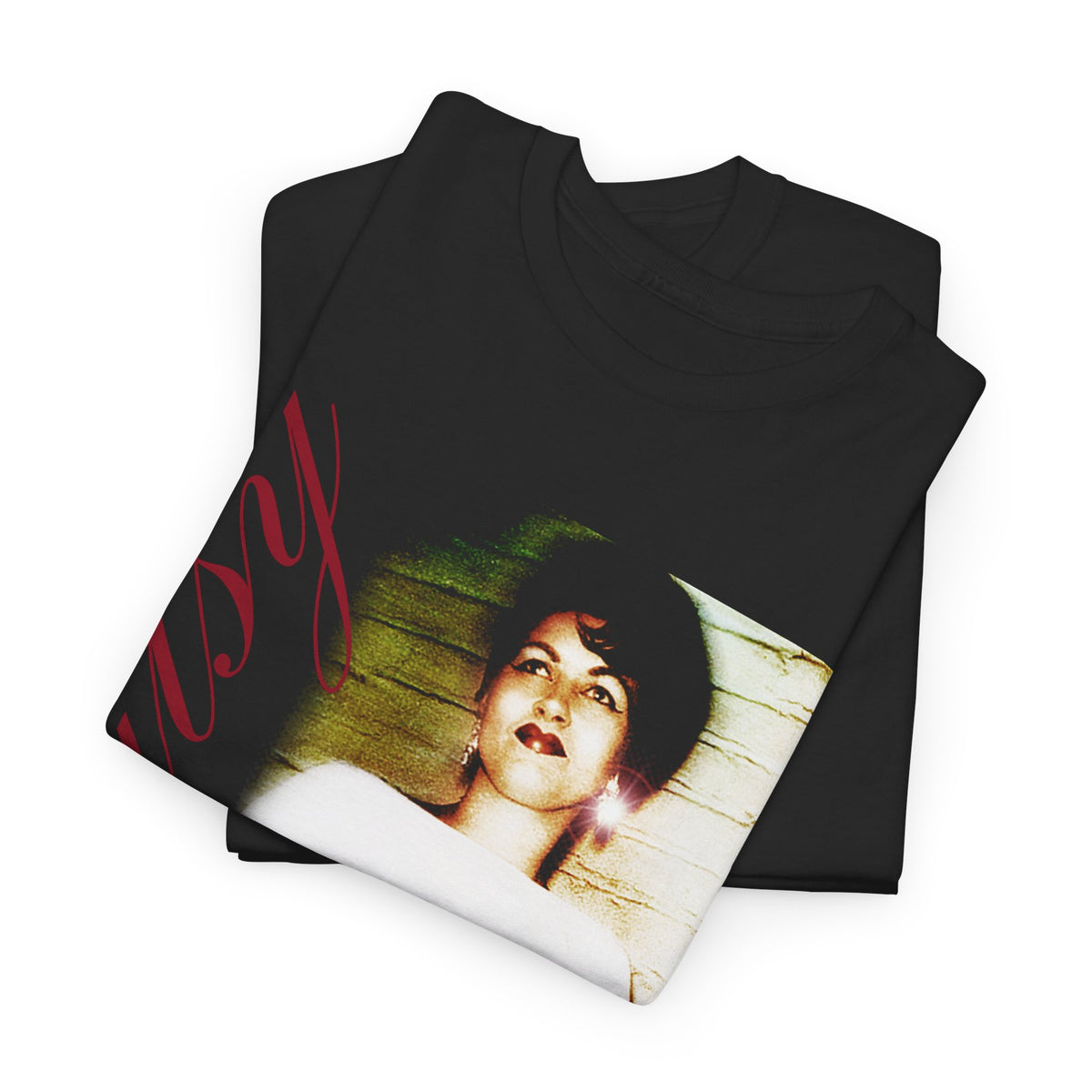 patsy cline's last photo fan art tshirt