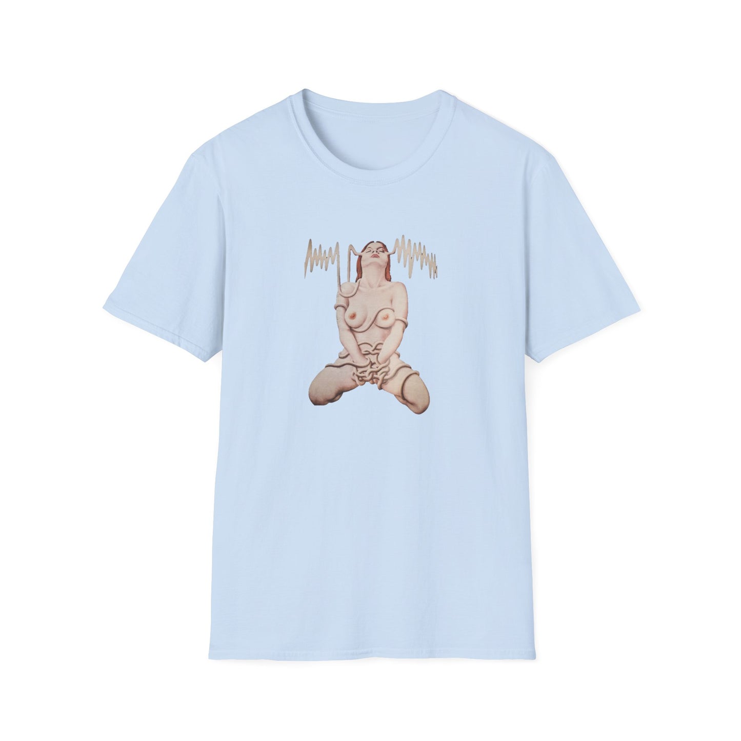 sci fi music girl john holmes illustration tshirt