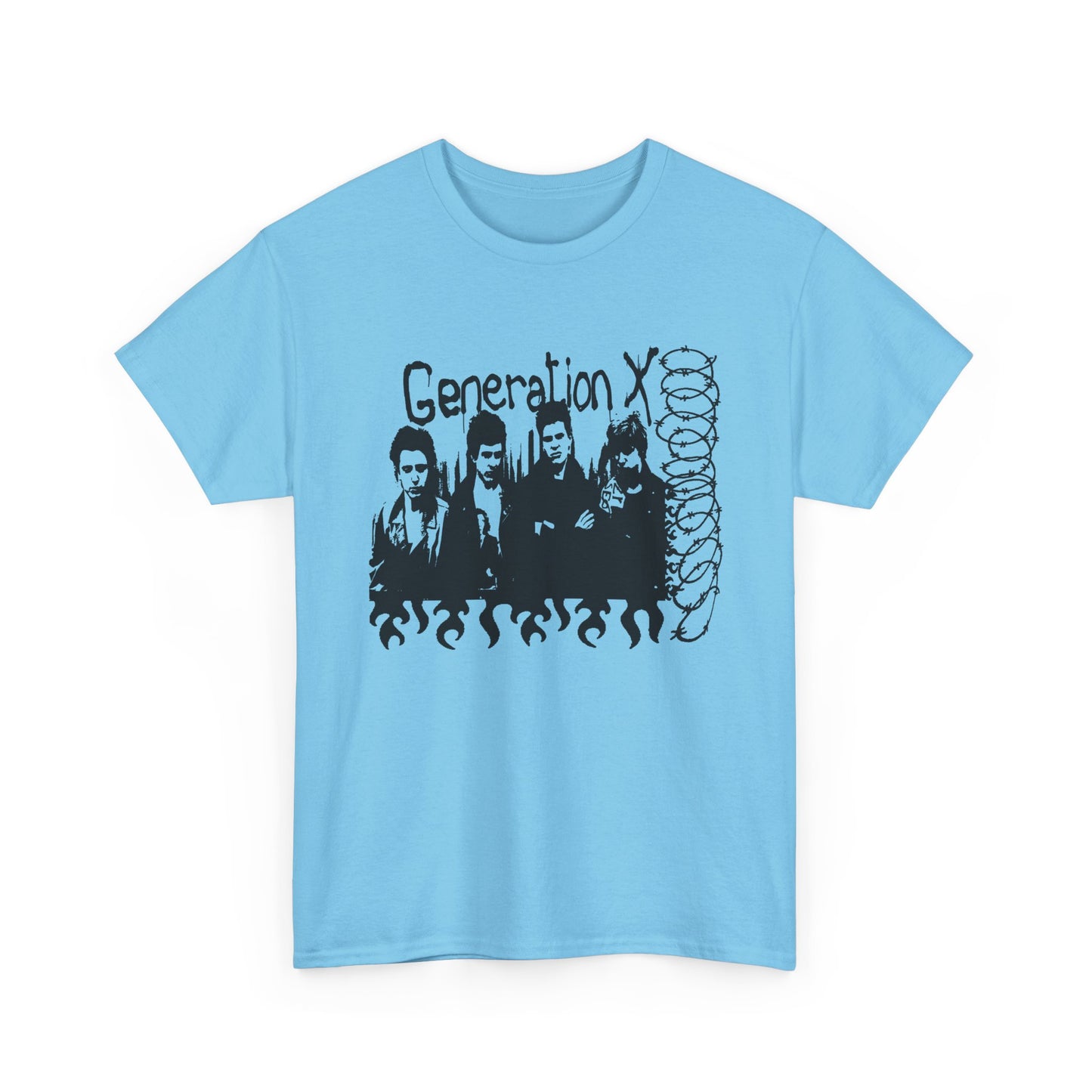 generation x fan art band tshirt