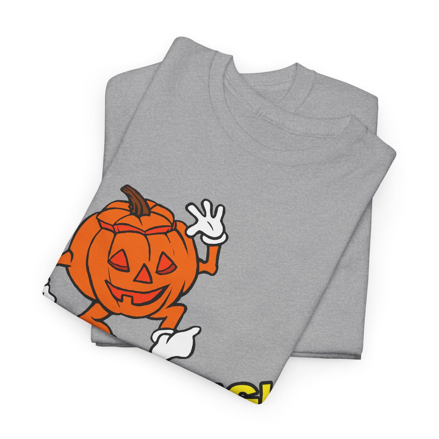 old tv commercial halloween pumpking guy not long custom reproduction tshirt