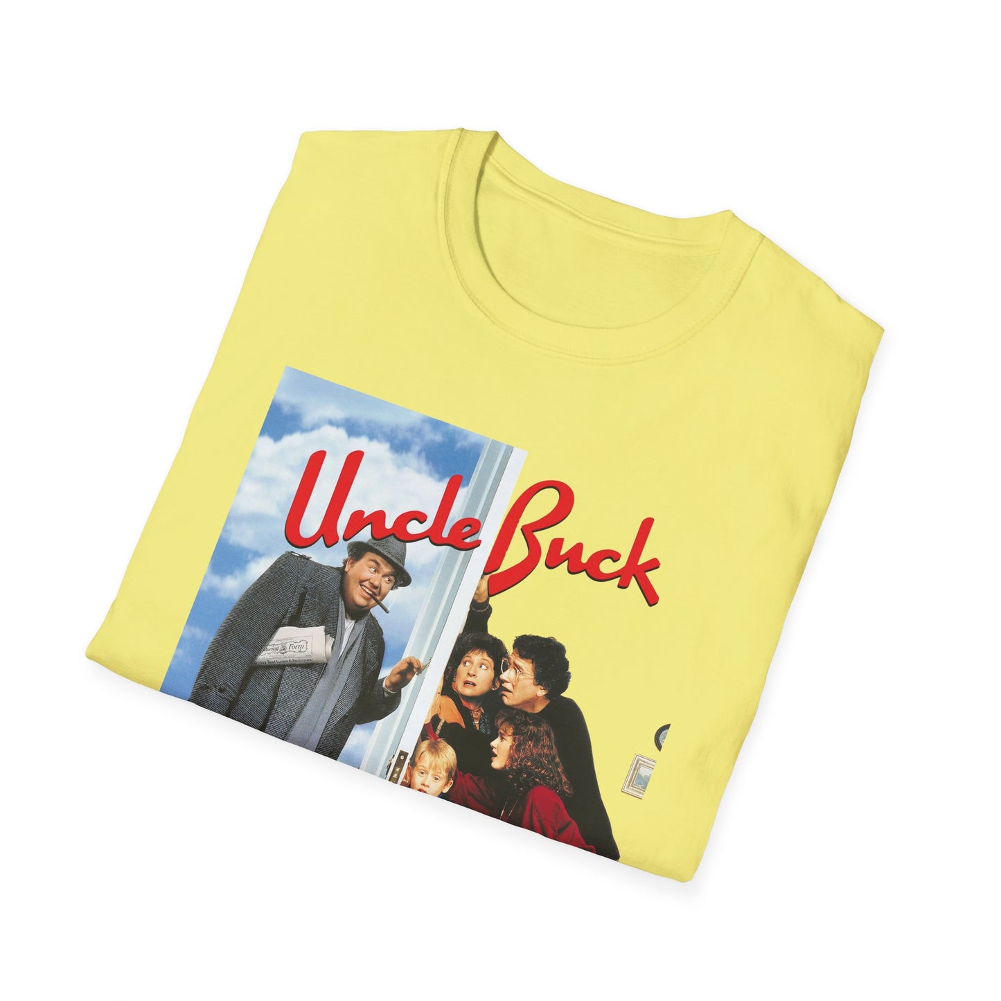 uncle buck 1989 movie poster tshirt