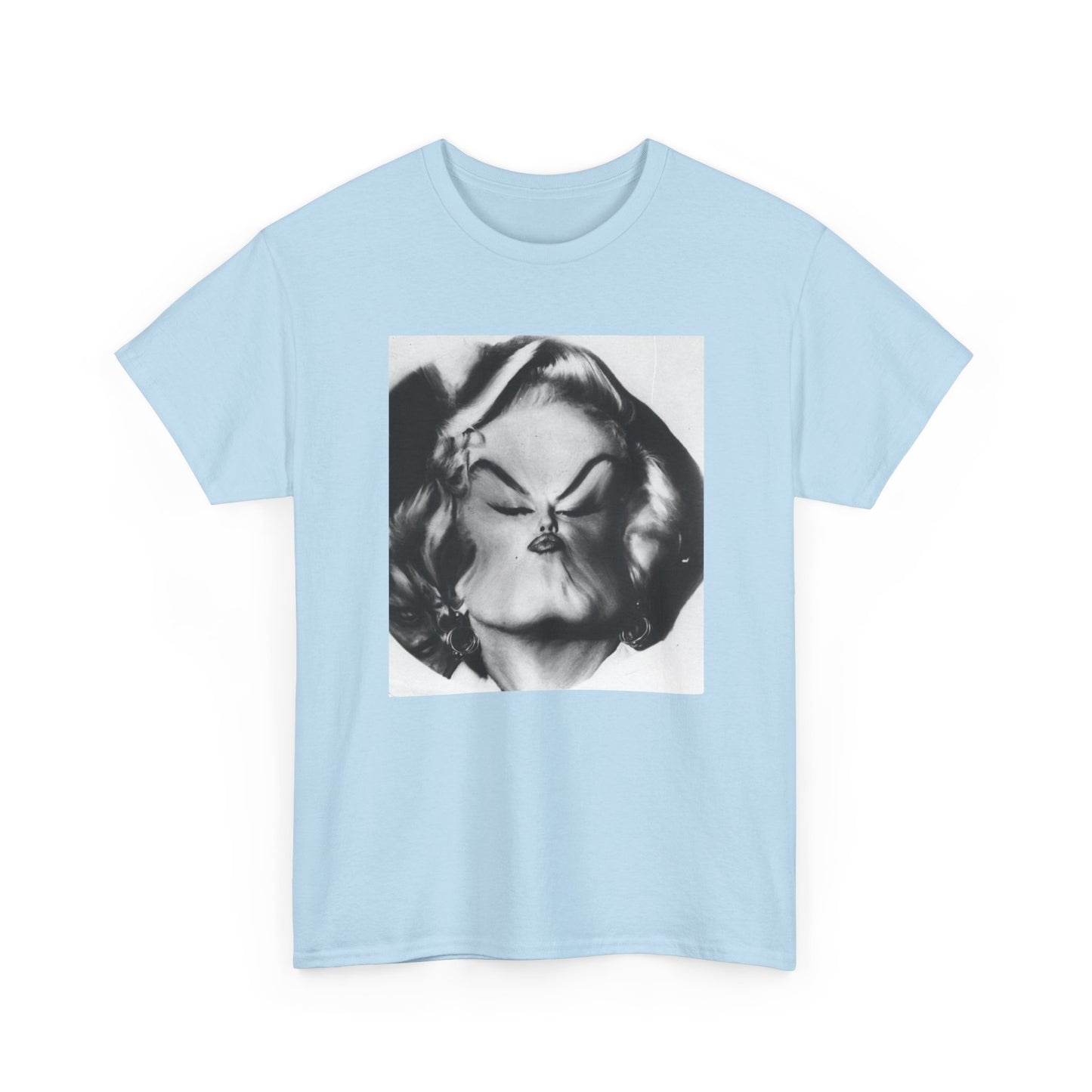 1960 marilyn monroe weegee distortion photo custom edit with border tshirt