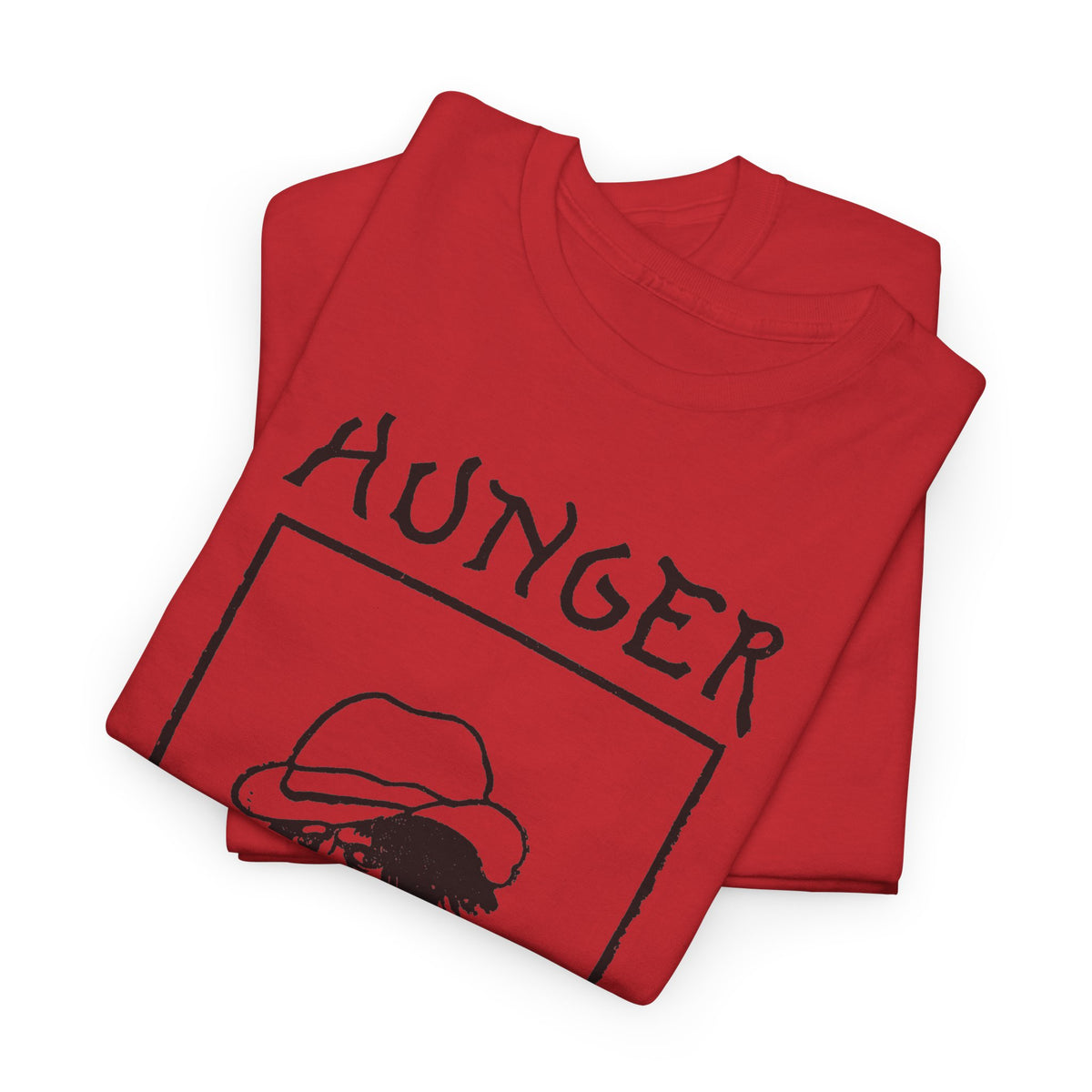 1890 hunger by knut hamsun book cover tshirt