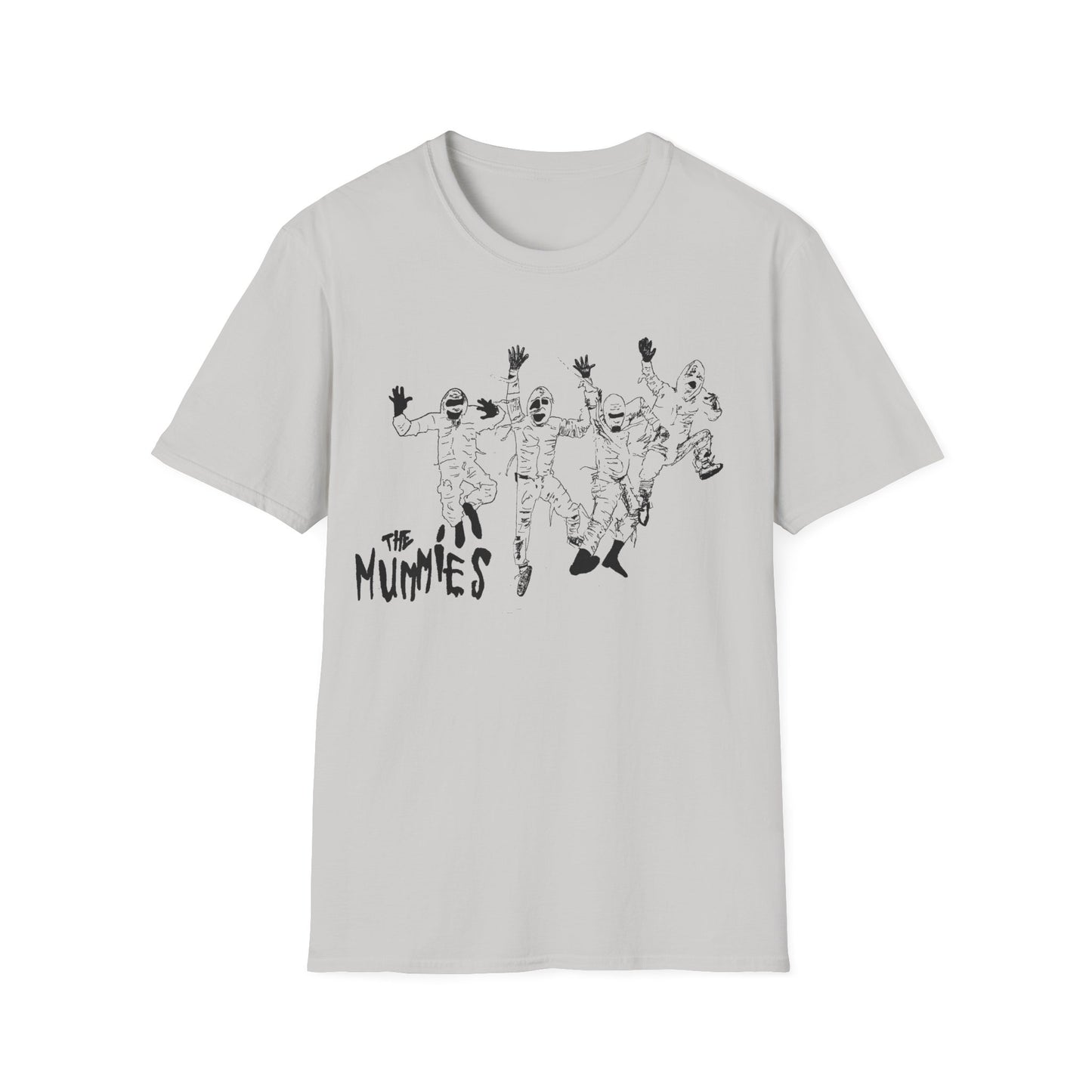 original drawing budget rockers the mummies fan art tshirt